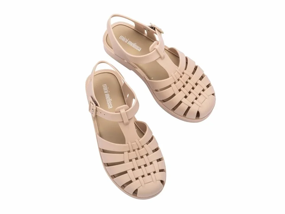 melissa Mel Possession Inf, Płaskie Sandały Unisex Dziecko, Różowy kolor, 32 EU