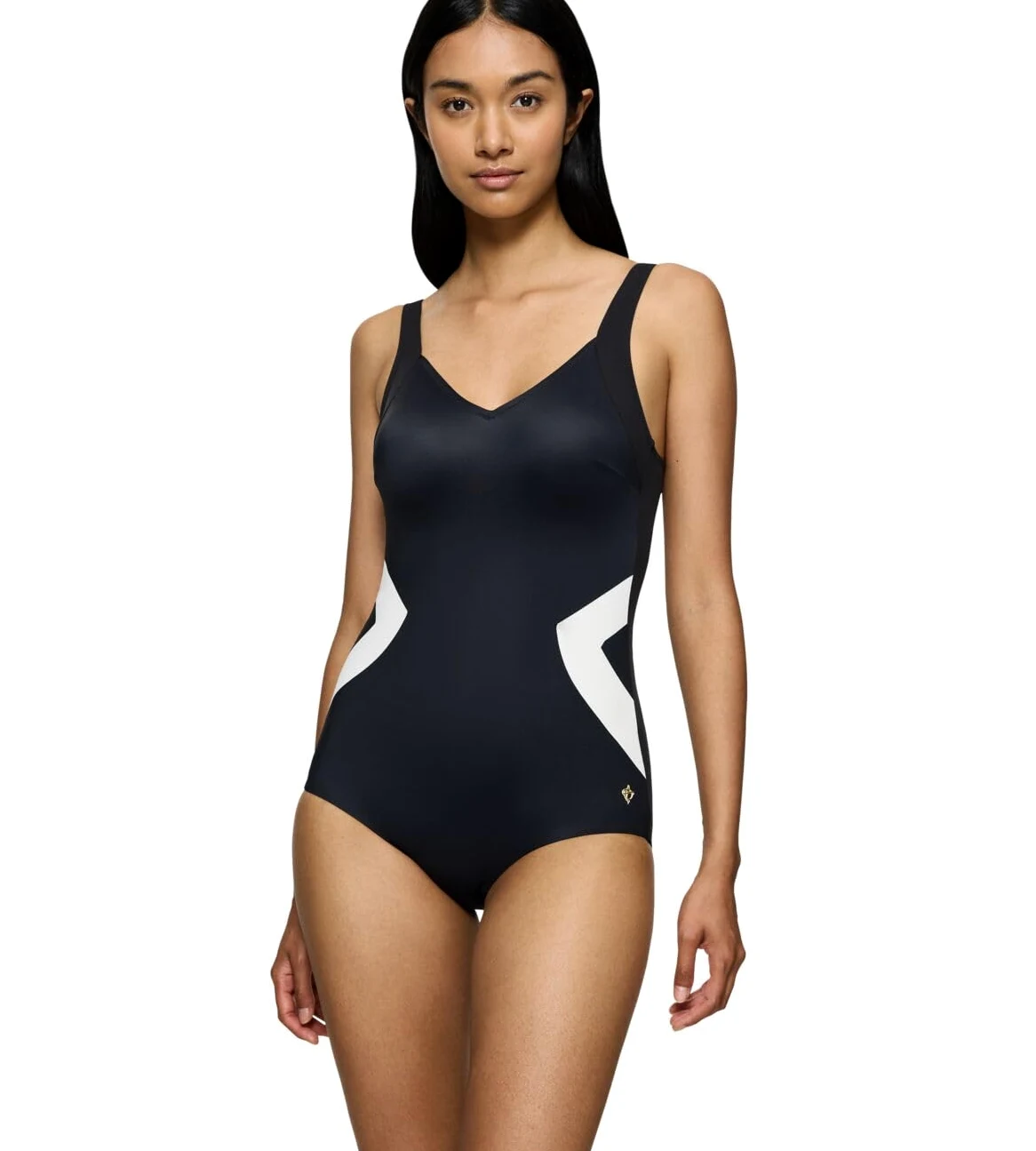 Triumph Summer Allure OP jednoczęściowy strój kąpielowy, biały, ciemny kombinacja, 52 damskie