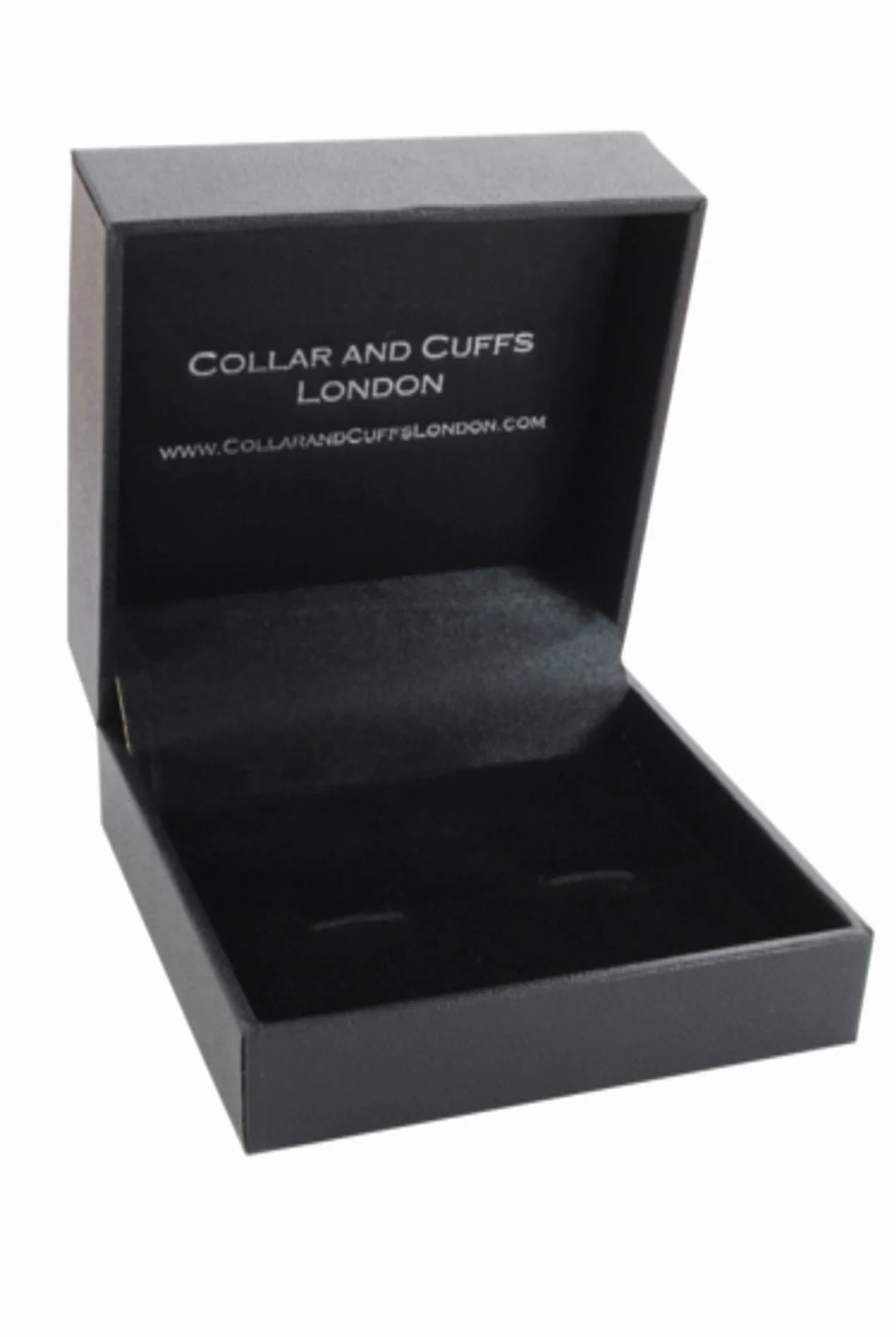 COLLAR AND CUFFS LONDON - Spinki do mankietów z pudełkiem na prezent - mleko i ciastka - jedzenie do picia - Mosiądz - Brązowy Czarny i Biały