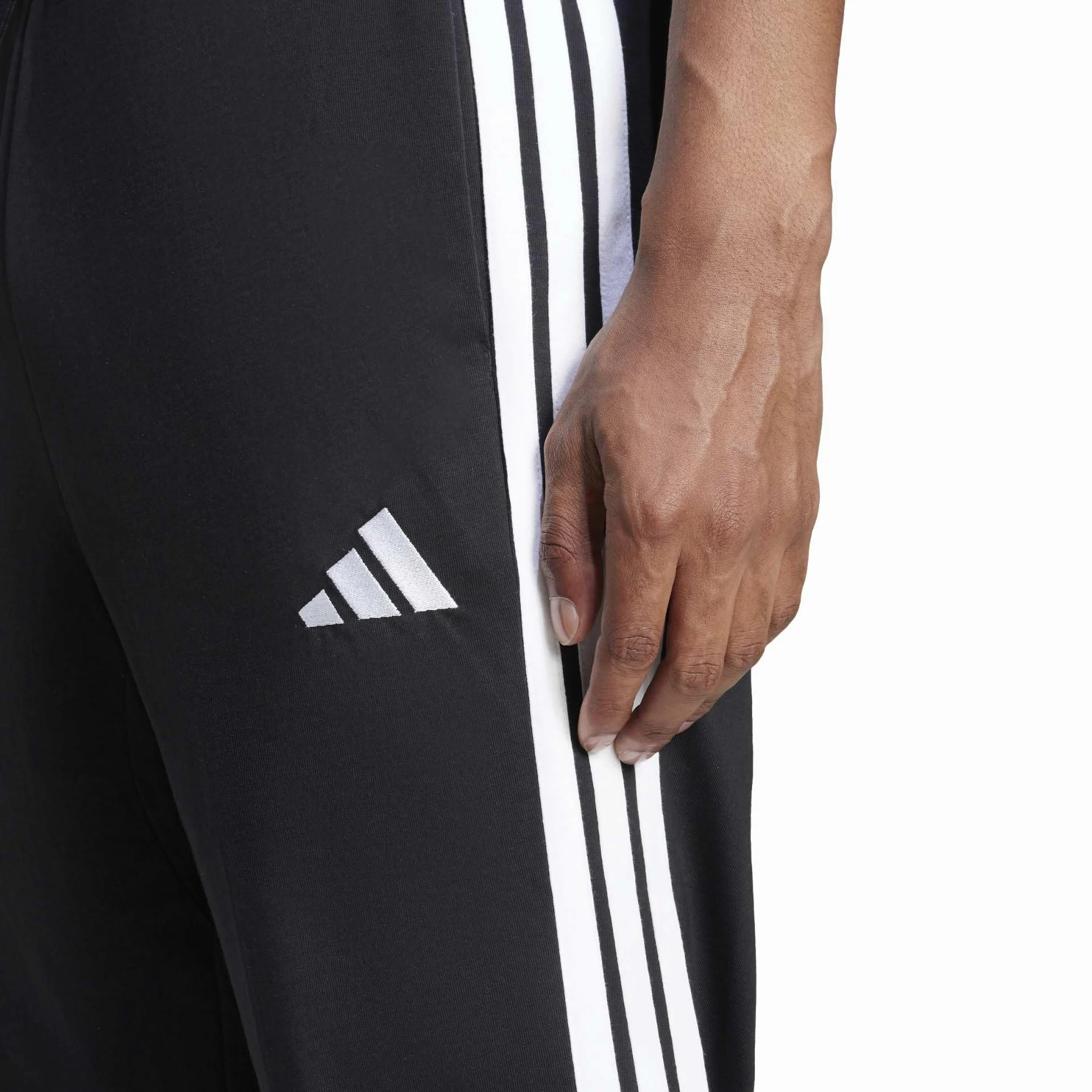 adidas Essential Three Stripes Single Jersey Pant Spodnie dresowe Mężczyźni