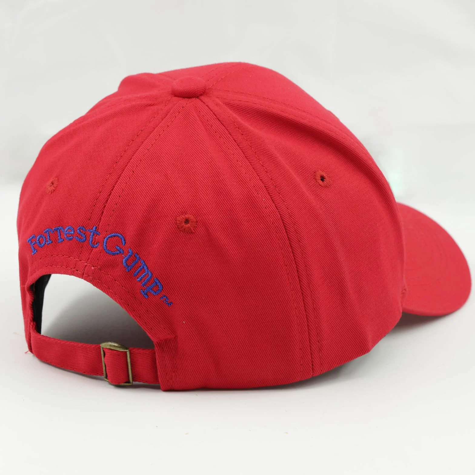 Bubba Gump Baseball Cap regulowana czapka z krewetkami, haftowana guma leśna