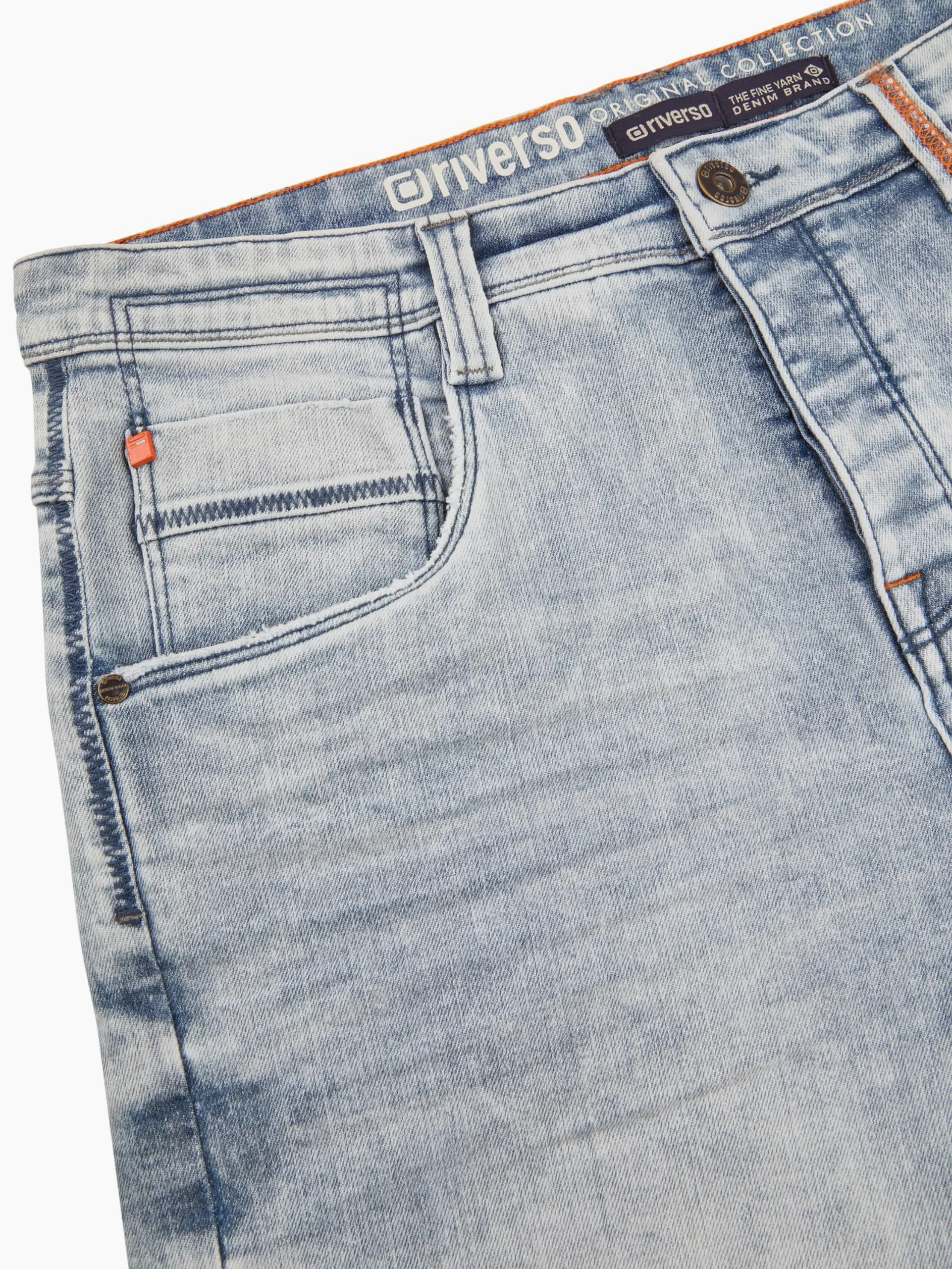 riverso Dżinsy męskie krótkie krótkie spodenki Regular Fit RIVTom krótkie spodenki bermudy szorty letnie denim jednokolorowe czarne szare niebieskie 30 31 32 33 34 36 38 40 42