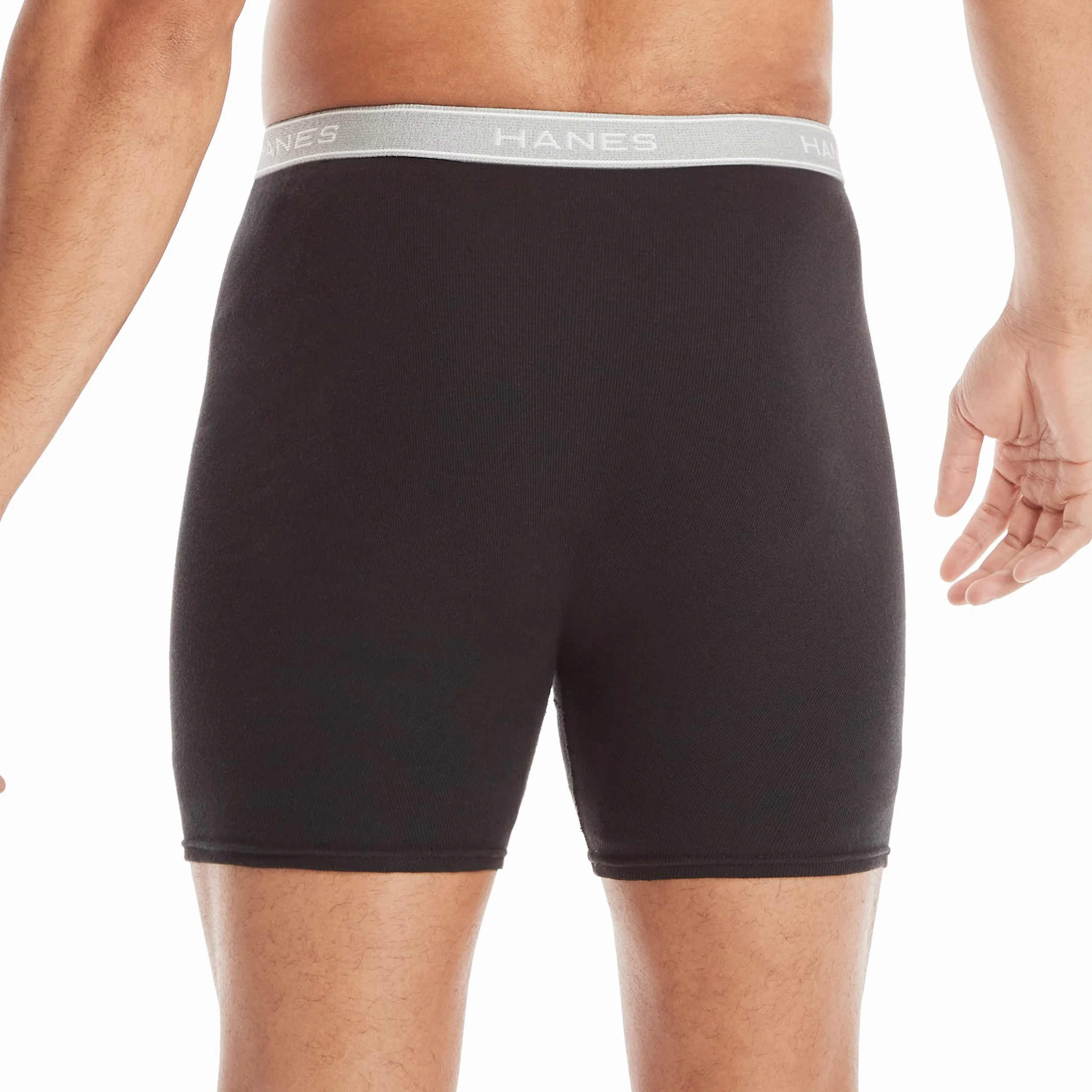 Hanes Bokserki męskie (7 sztuk), 7 sztuk - czarny/szary wybór, XL