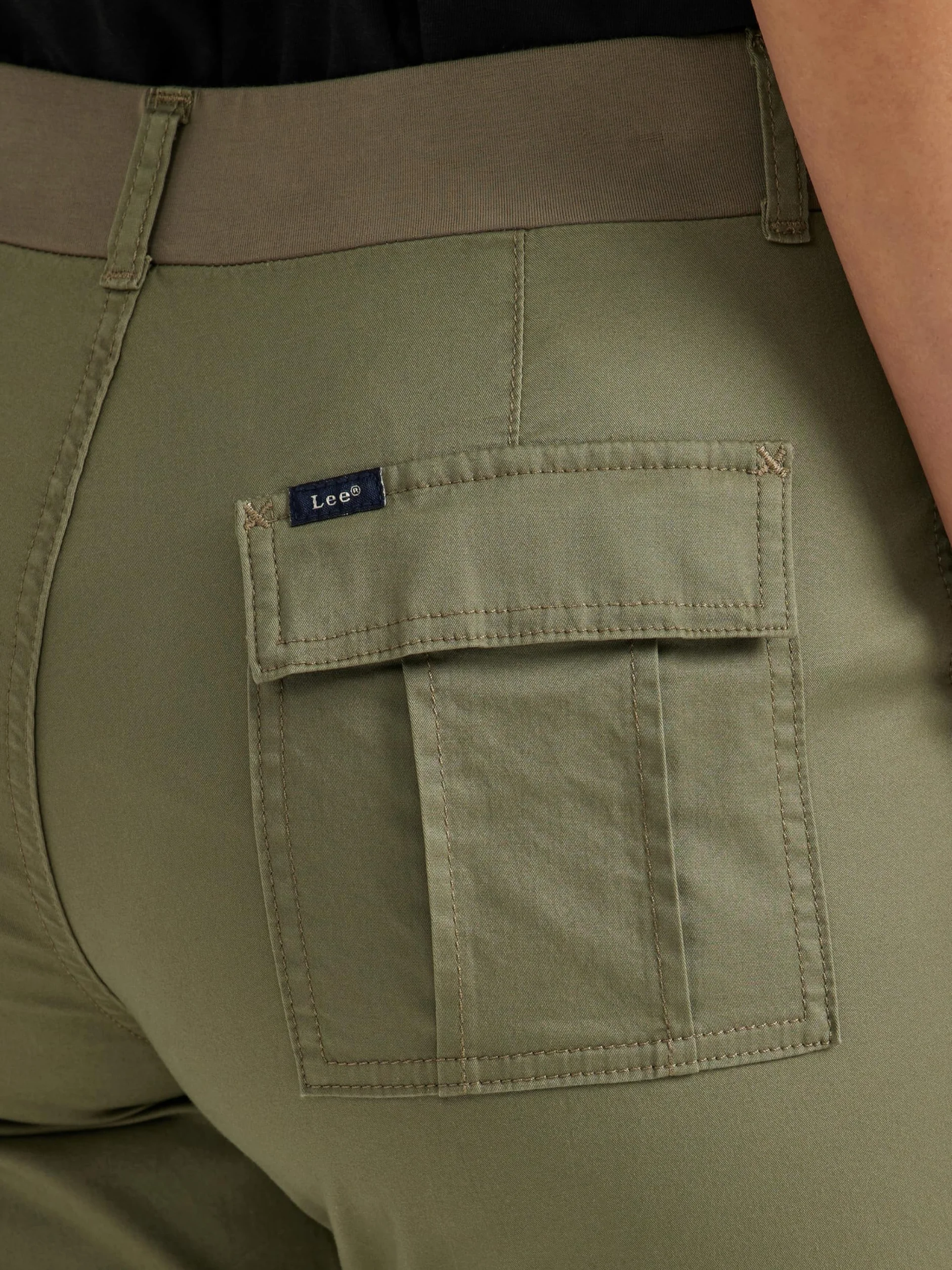 Lee Ultra Lux Comfort Z Elastycznymi Spodniami Cargo Capri - Spodnie Kobiety