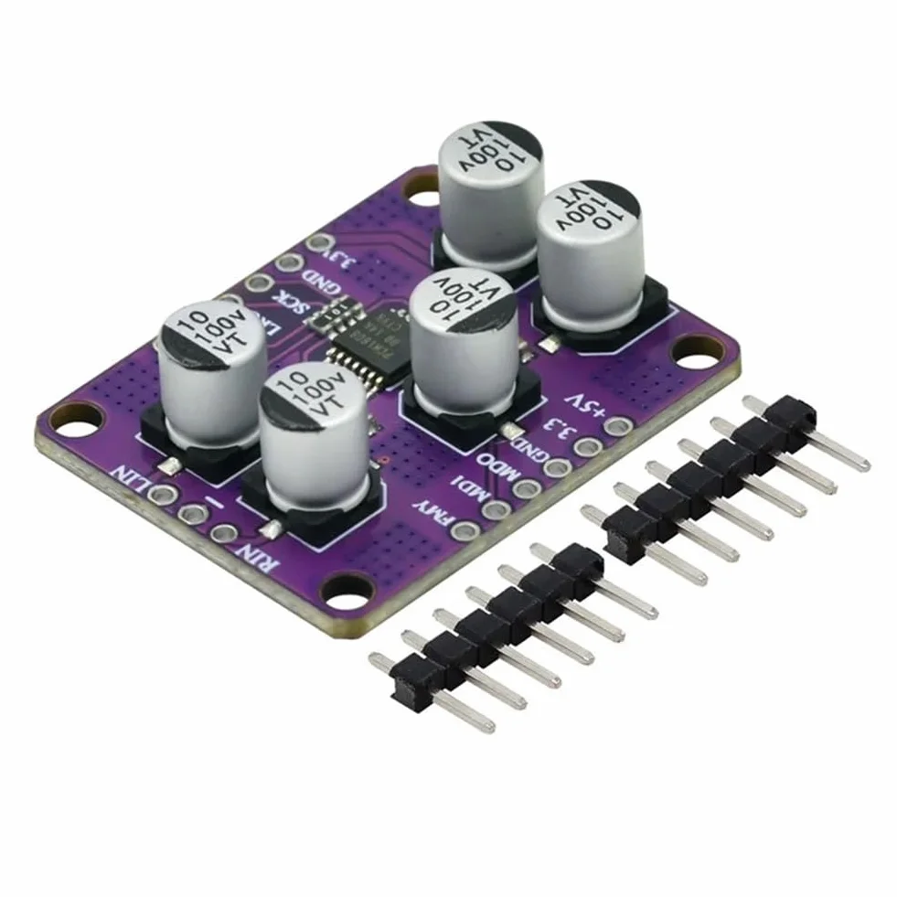 PCM1808 Audio Stereo Analogowy Dekoder Wejściowy 24bit Wzmacniacz Moduł Odtwarzacza Płyty