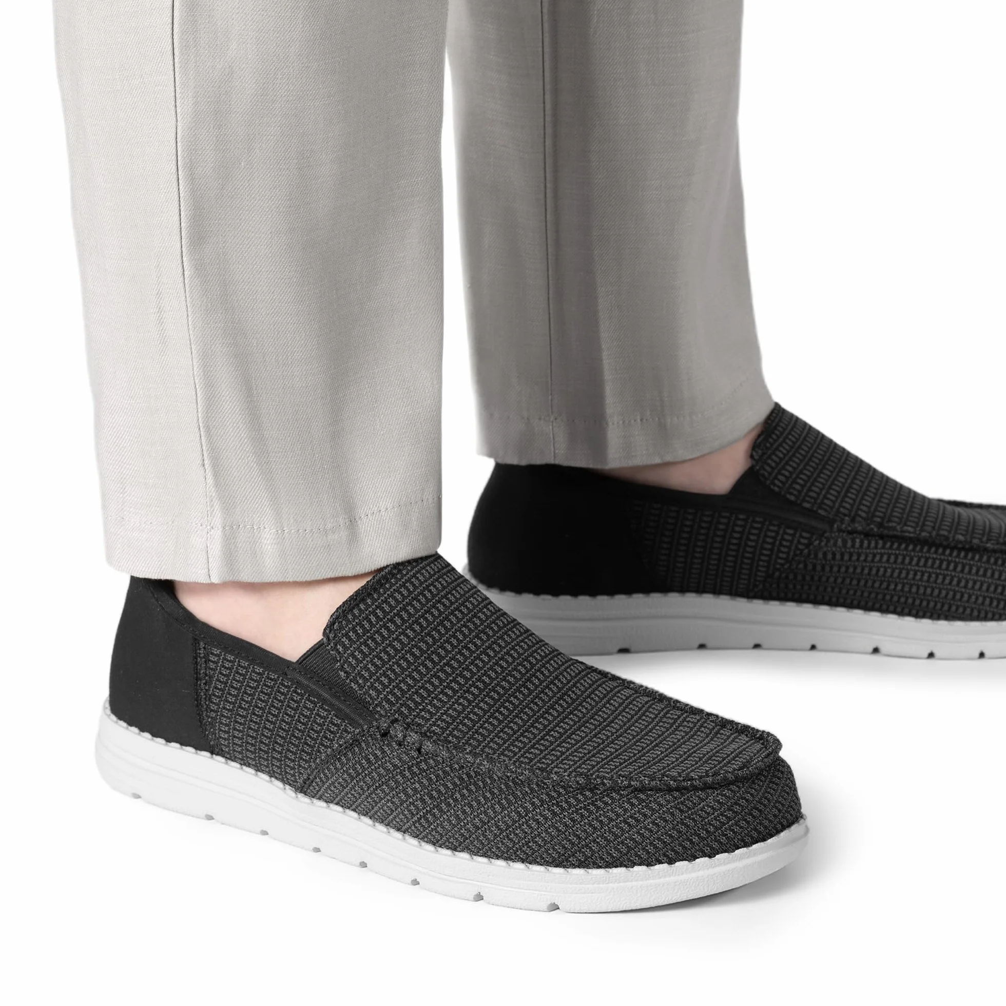 Bruno Marc Męskie wsuwane mokasyny Step in Casual Shoes dla mężczyzn bez użycia rąk