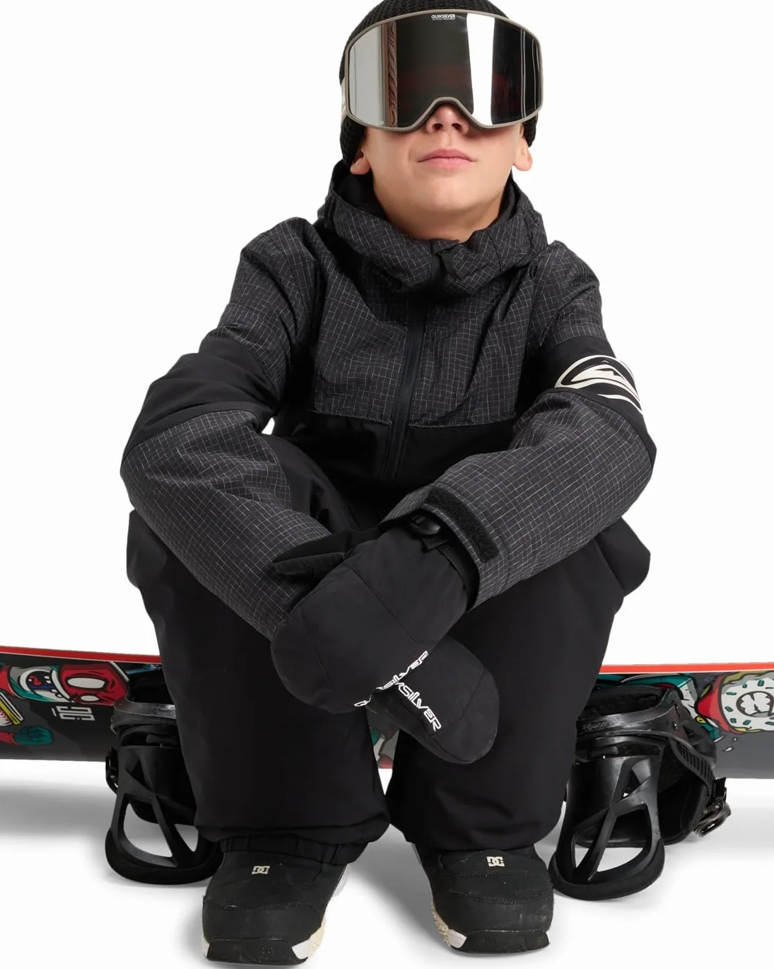 Quiksilver Kurtka Snow High in The Hood Jacket Czarna 14