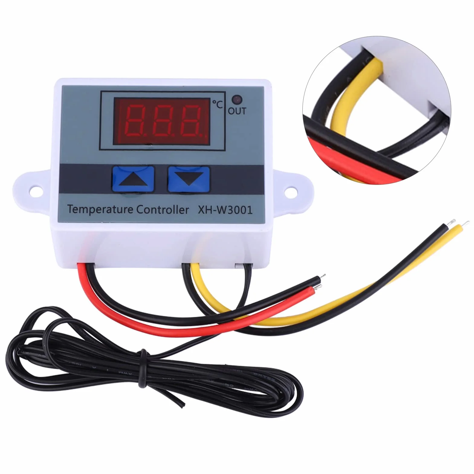 12V Przełącznik Temperatury Termostat 12 Woltów Pour Vr Dc 12V 120W Cyfrowy Regulator Temperatury Przełącznik Termostatu z wodoodporną sondą Czujnika
