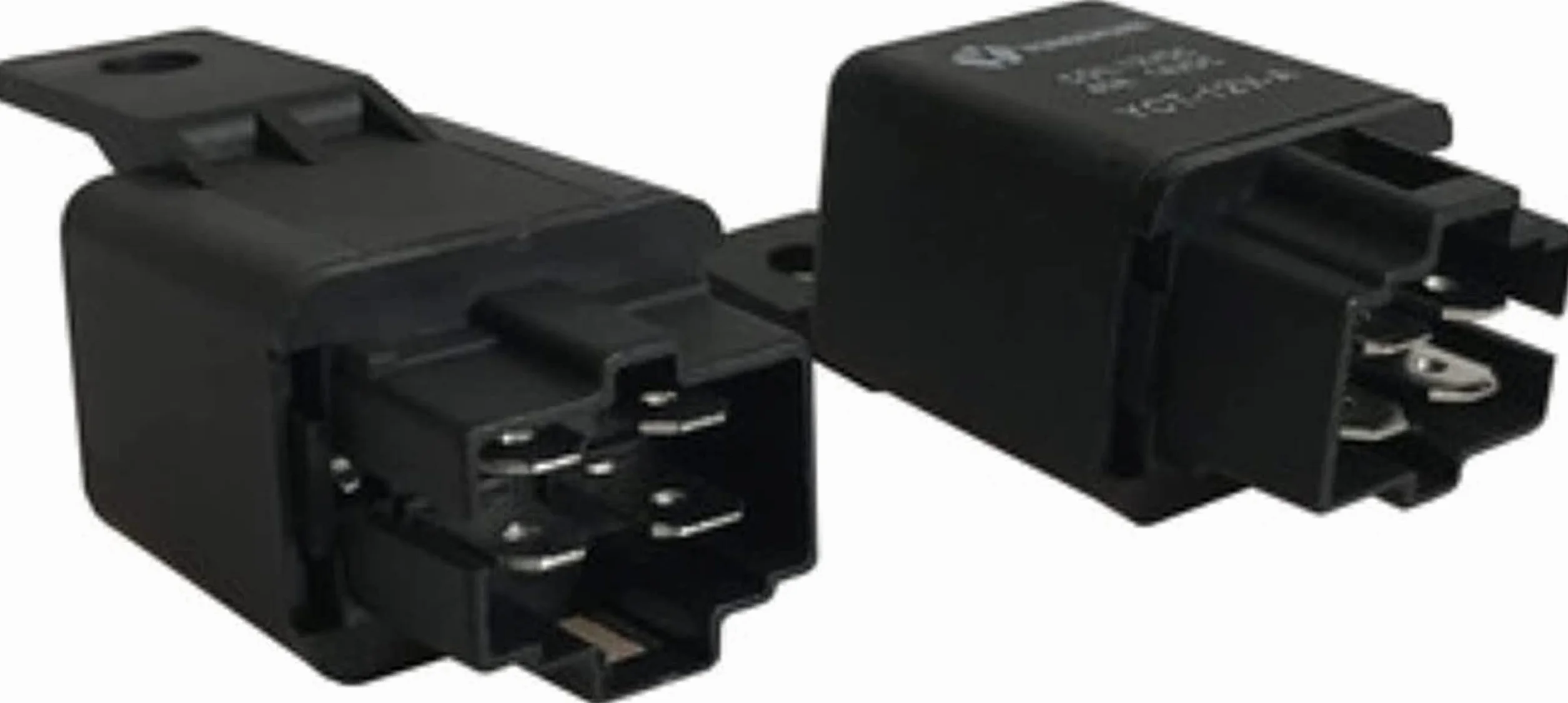 Przekaźnik 1 szt. 12 V DC 24 V DC 40 A przekaźnik klimatyzacji z tworzywa sztucznego tył samochodowy przekaźnik (kolor: 24 V DC)