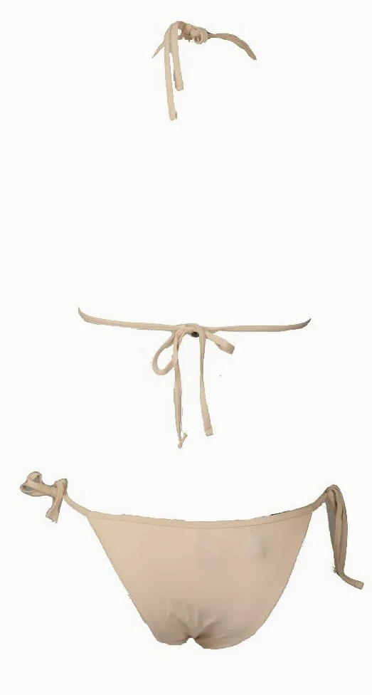 Emporio Armani Bikini damskie regulowane trójkątne majtki ze sznurowaniem, artykuł 262335 4P314, triangle bikini