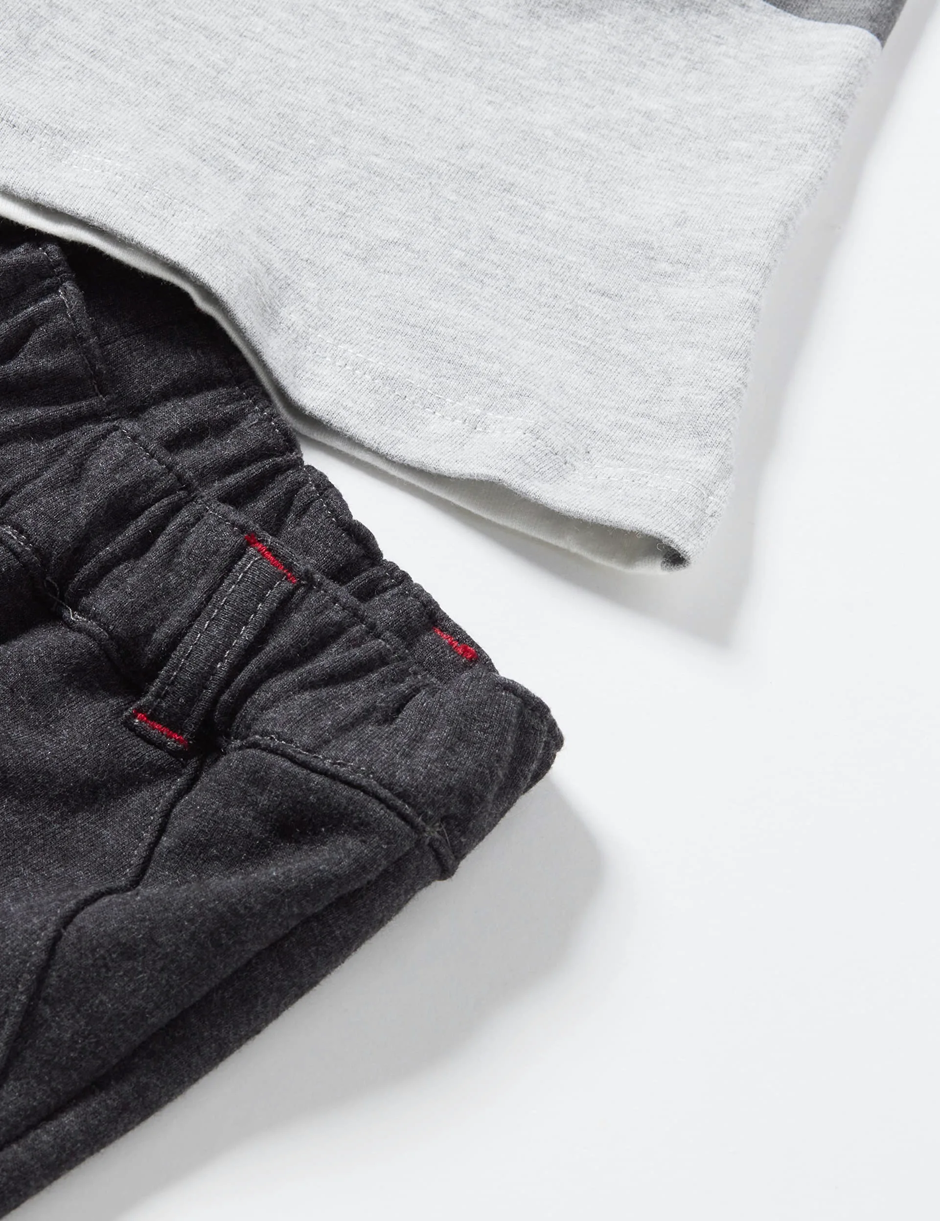 Chicco Koszulka z krótkim Niemowlęta - chłopcy 2 Polo + długie spodnie (2 w zestawie)