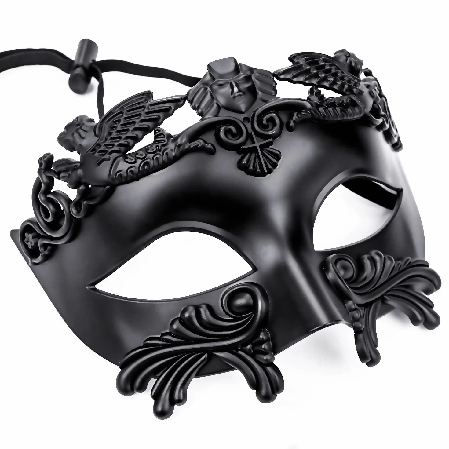 Starożytny grecki spartański wojownik rzymska maska maskaradowa męska wenecka maska na bal ślubny maska Mardi Gras maska na bal ślubny maska burleska bal impreza