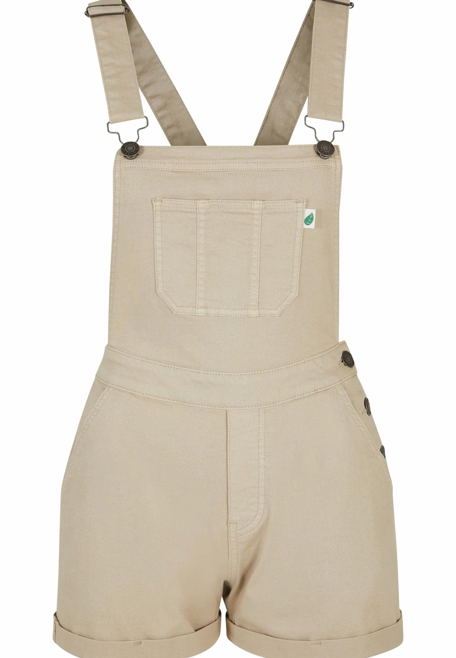 Urban Classics Koszulka Kobiety Damskie Szorty Organiczne Dungaree