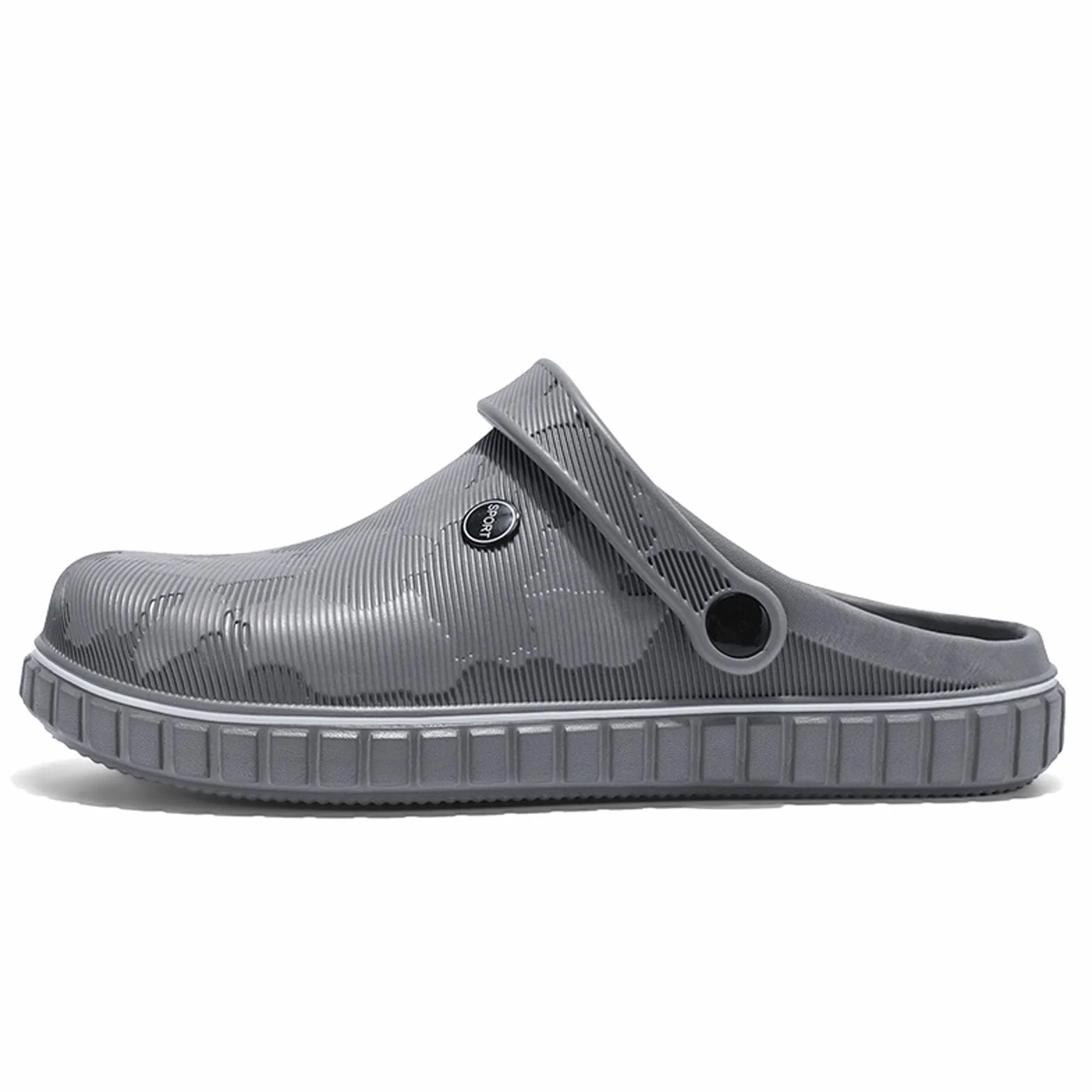 SECHRITE Męskie chodaki ogrodowe, chodaki, gumowe, męskie, buty robocze, pantofle, lekkie gumowe buty do kuchni, szpitala