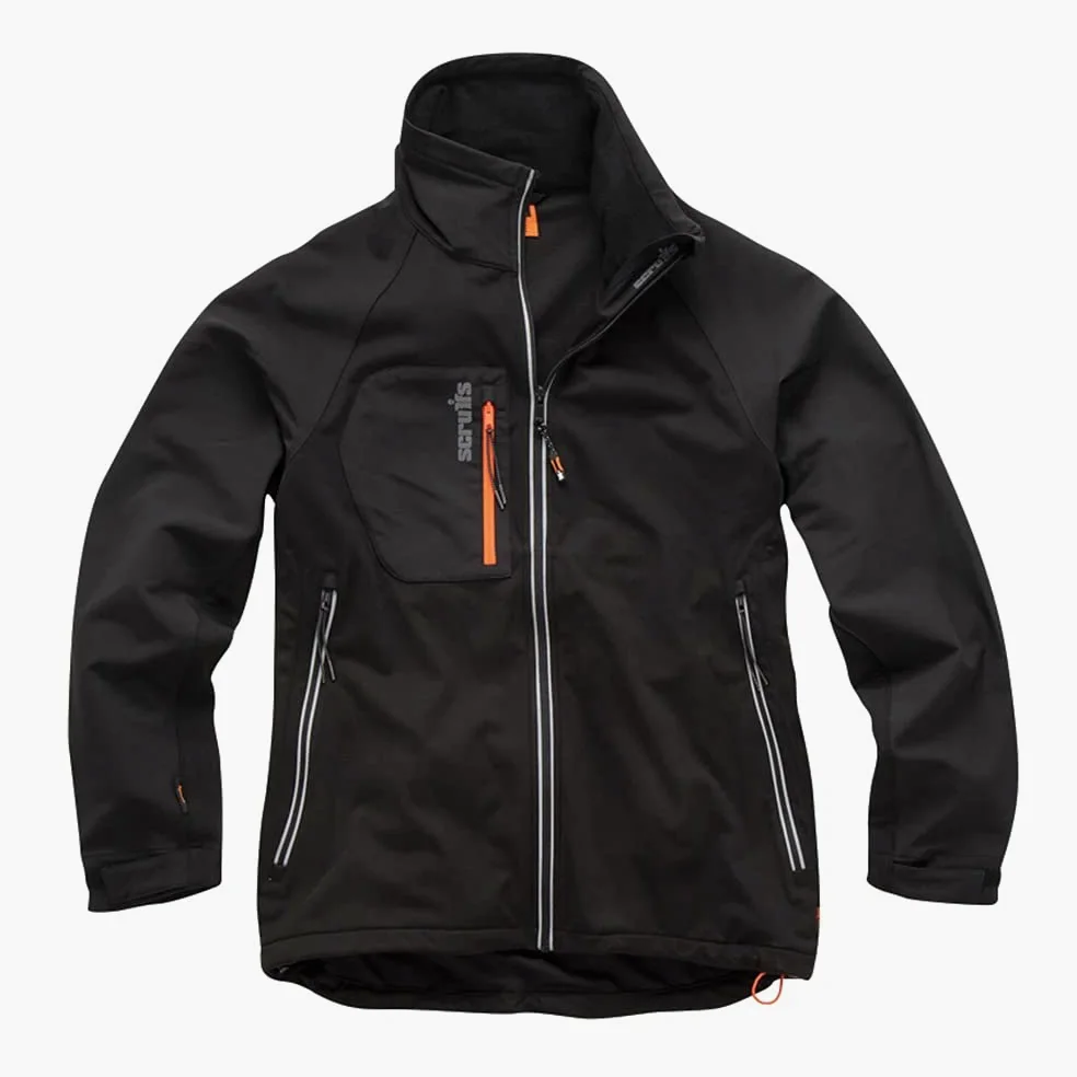 Scruffs T55124 Trade Flex kurtka softshell czarna