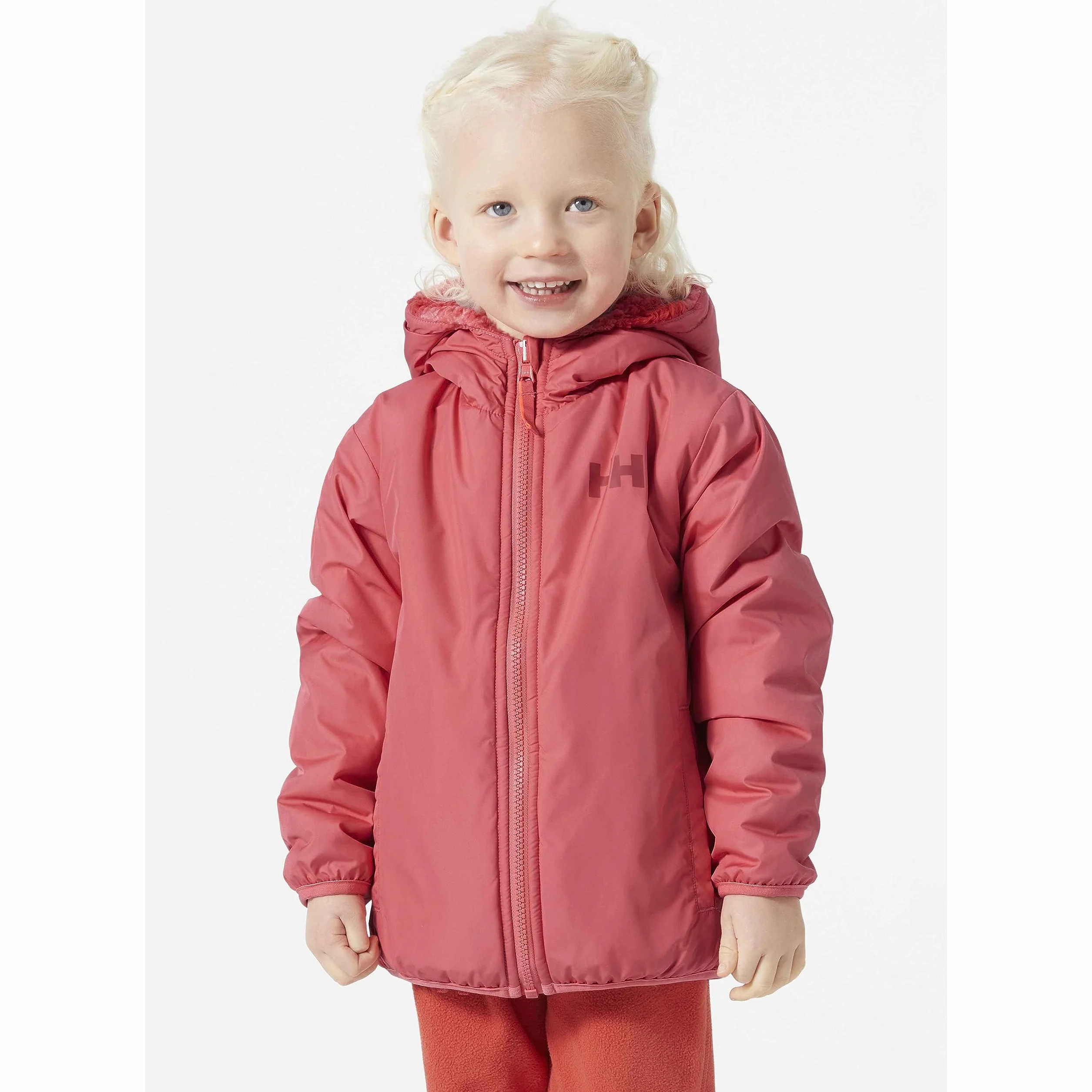Helly Hansen Dwustronna kurtka mistrzowska unisex, Zachód słońca różowy, 4