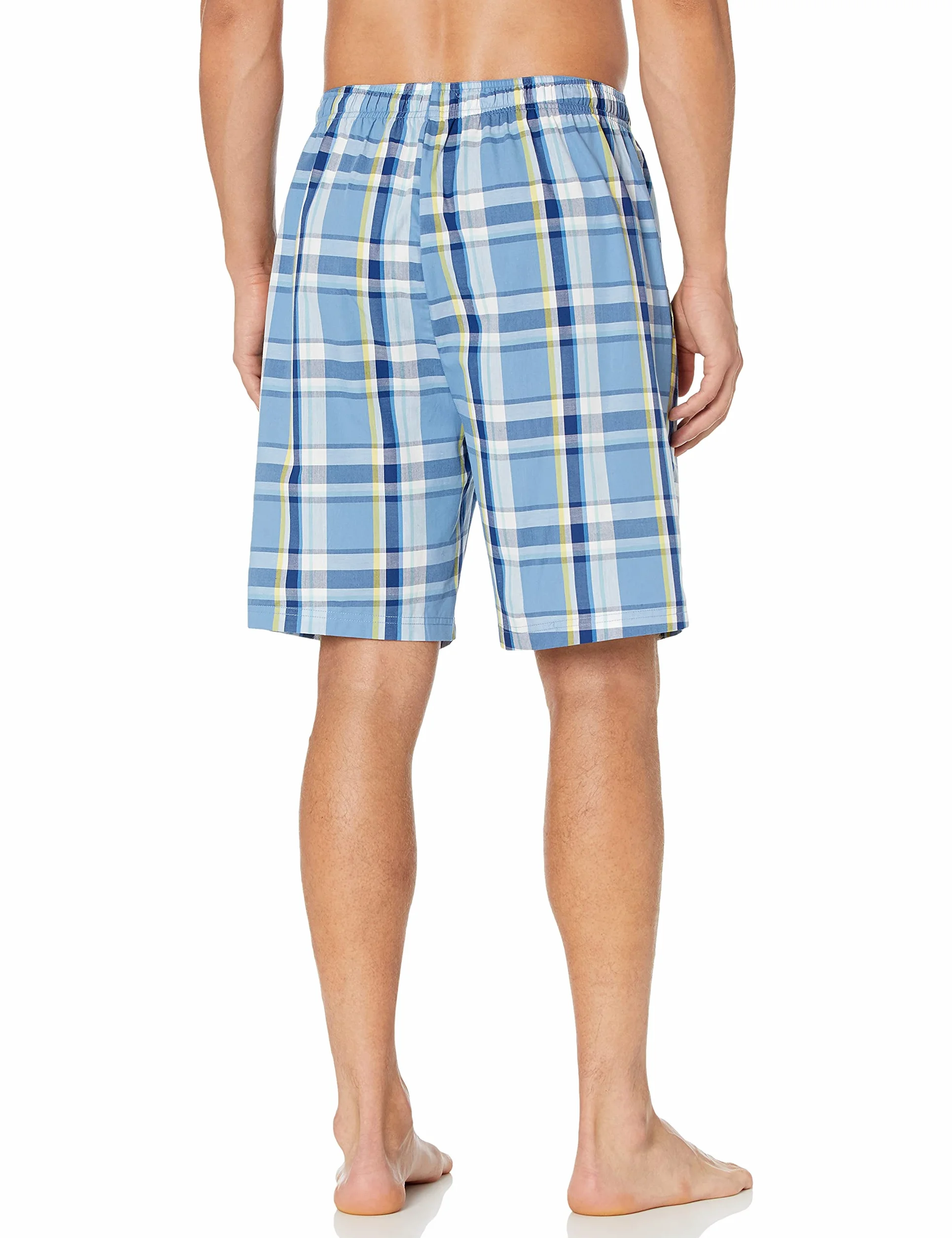 Nautica Miękka tkana 100% bawełniana elastyczna piżama w pasie Mężczyźni Soft Woven 100% Cotton Elastic Waistband Sleep Pajama Short (1 w zestawie)