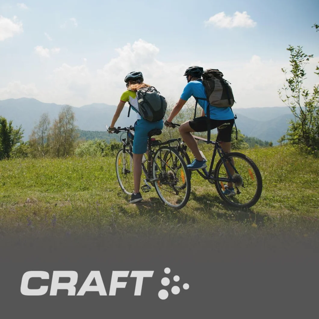 Craft Greatness Spodenki Rowerowe - Czarne/Białe, S