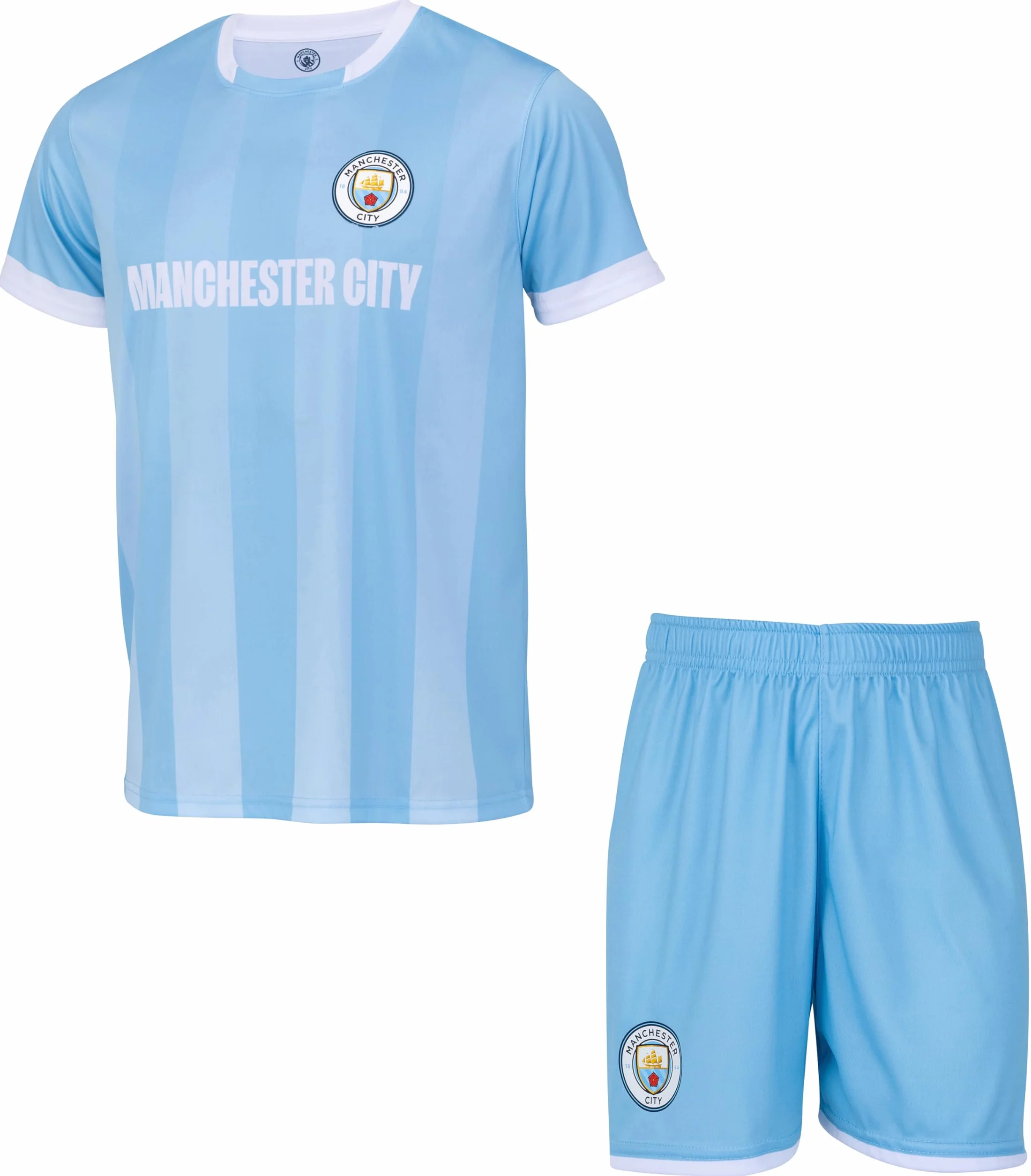Manchester City FC Dziecięca Koszulka z Krótkim Rękawem