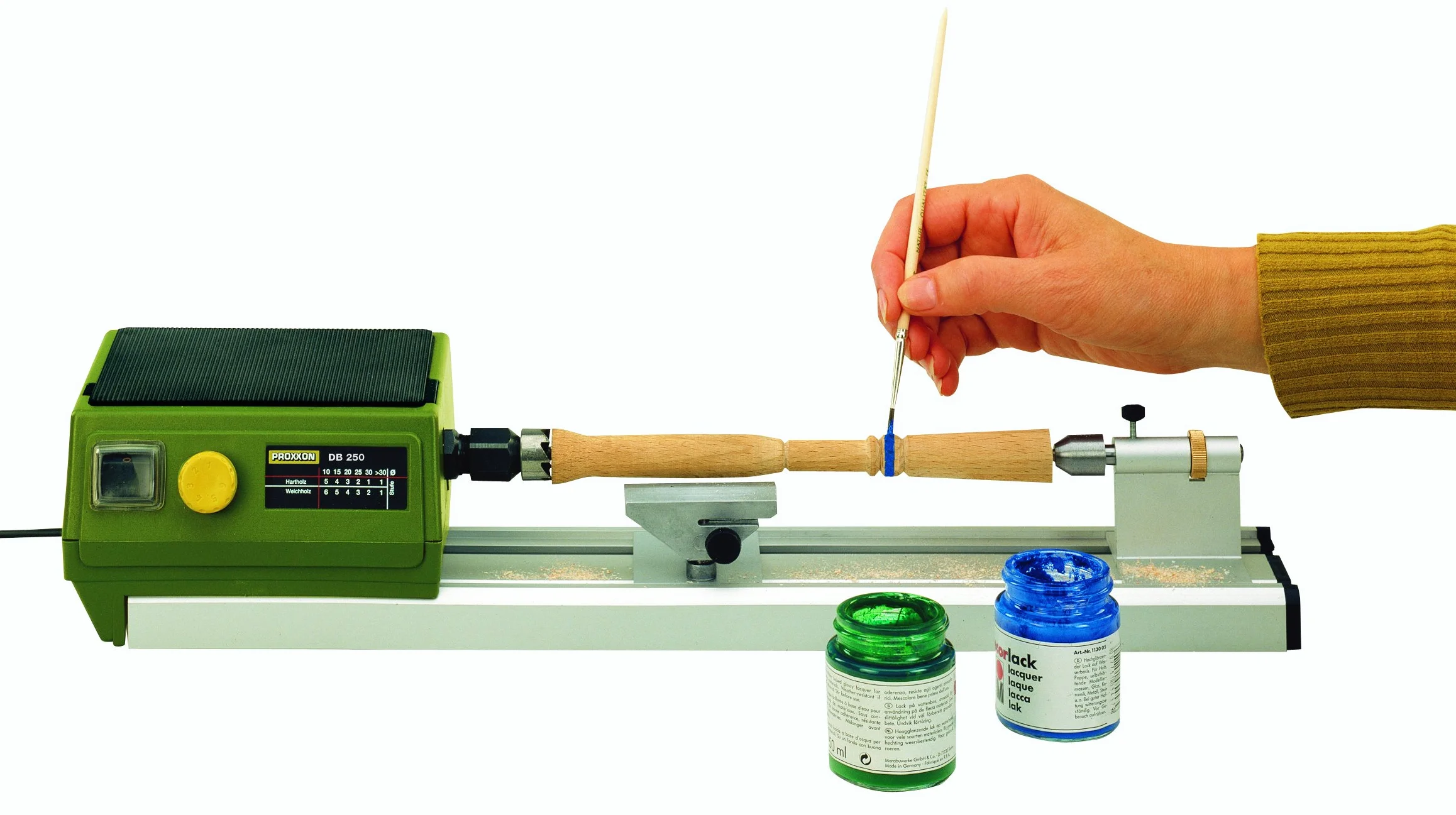 Proxxon 2227020 - Minitorno DB 250 Precision, wielokolorowa