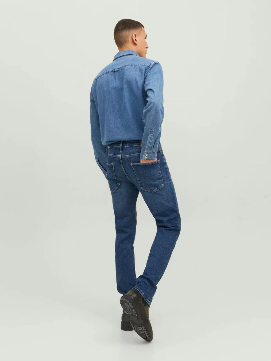 JACK & JONES Jjiclark Jjevan Jos 298 Lid Noos - Dżins Mężczyźni
