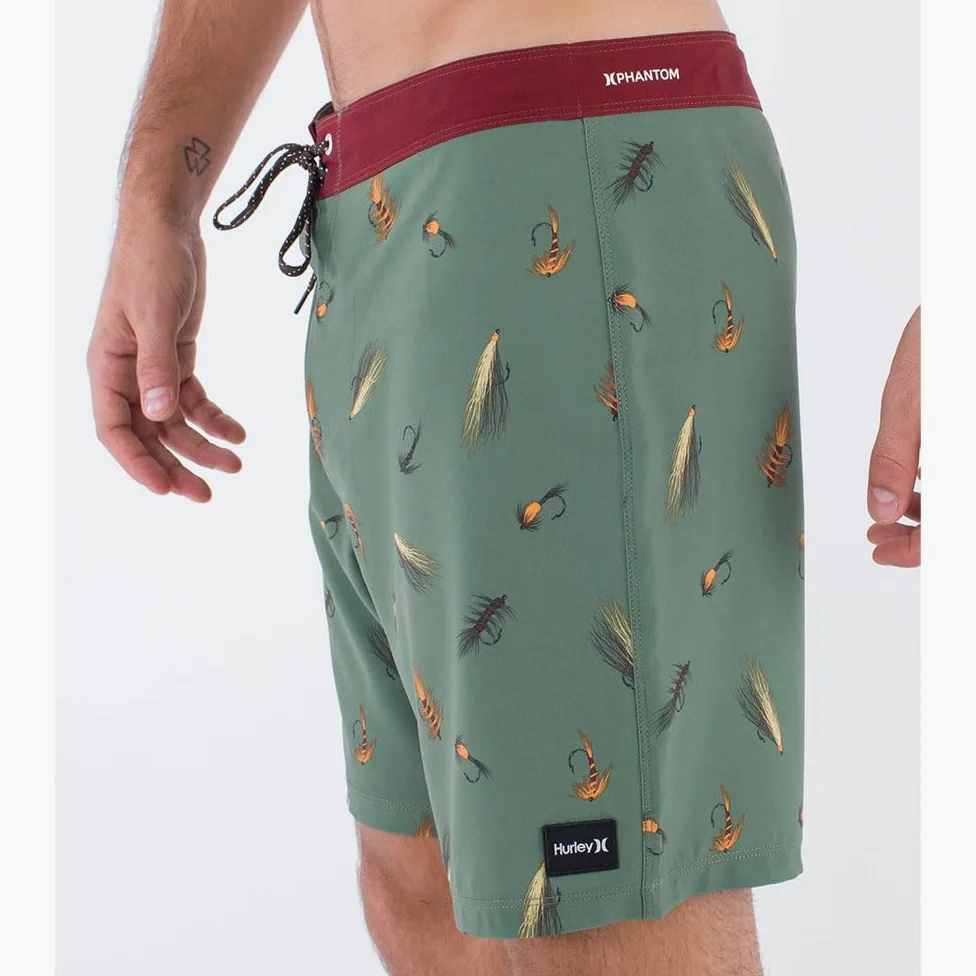 Hurley Kąpielówki męskie, Malzielony, 36