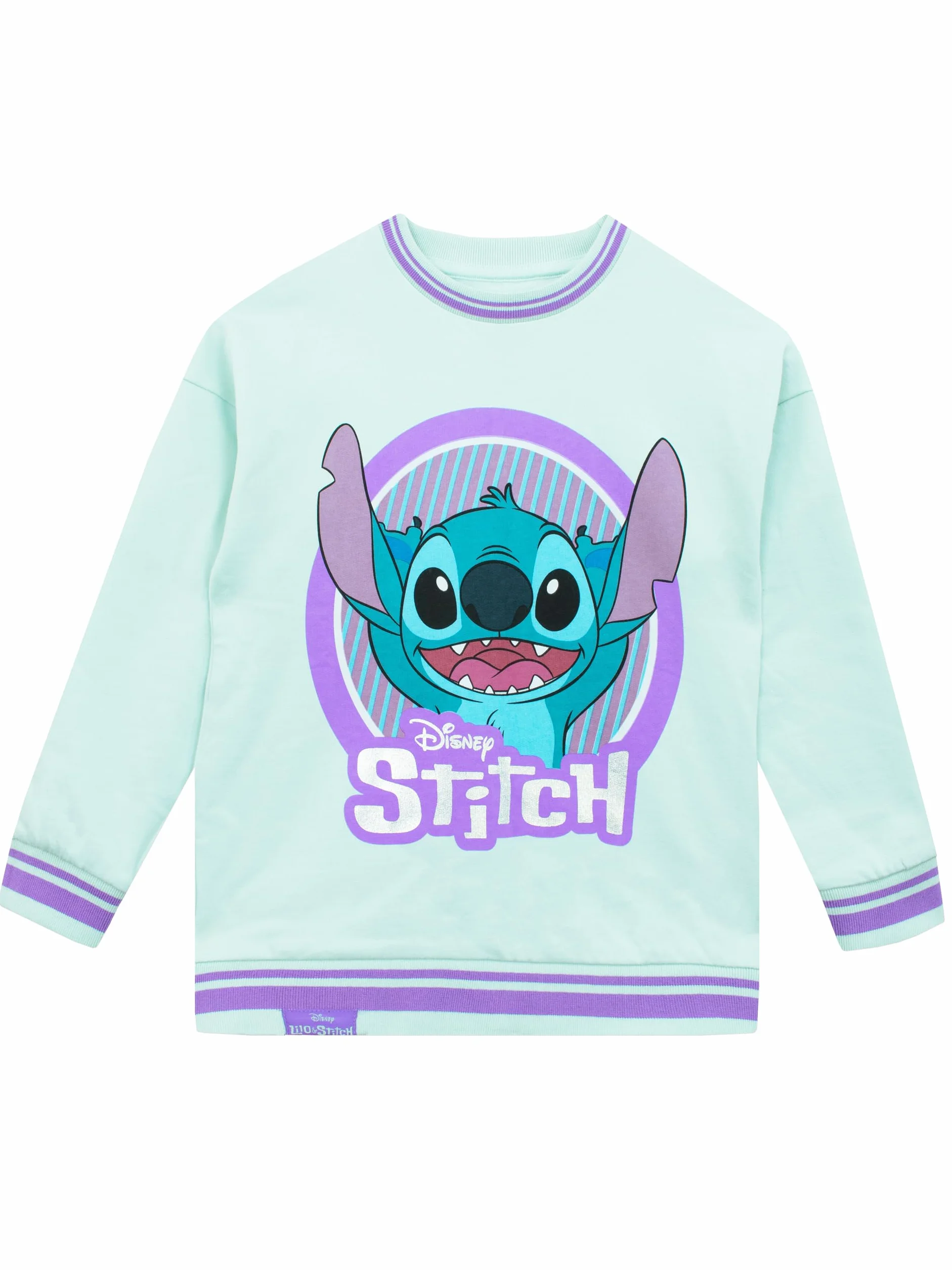 Disney Dziewczęca Bluza Stitch | Ubrania Stitch Dla Dziewczyn | Oficjalne Prezenty Lilo i Stitch Dla Dziewczyn