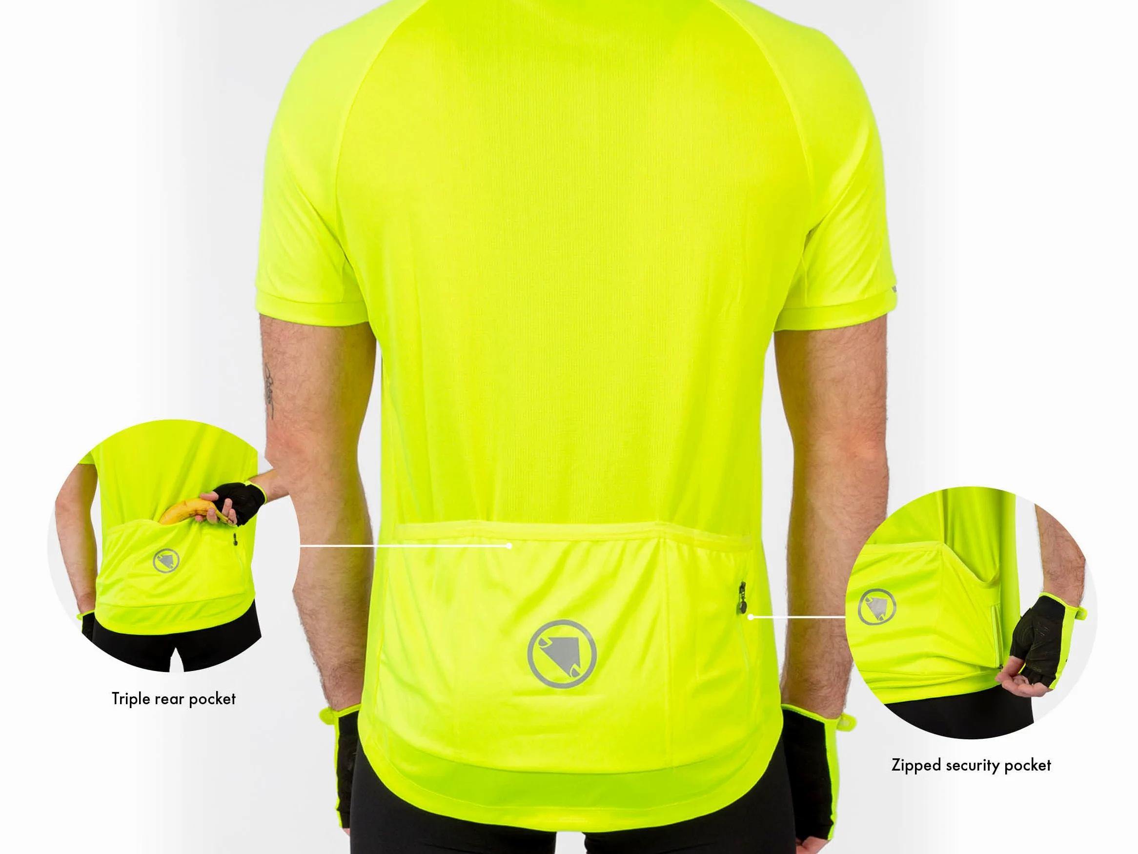 Endura Męska koszulka rowerowa Xtract (1 opakowanie)