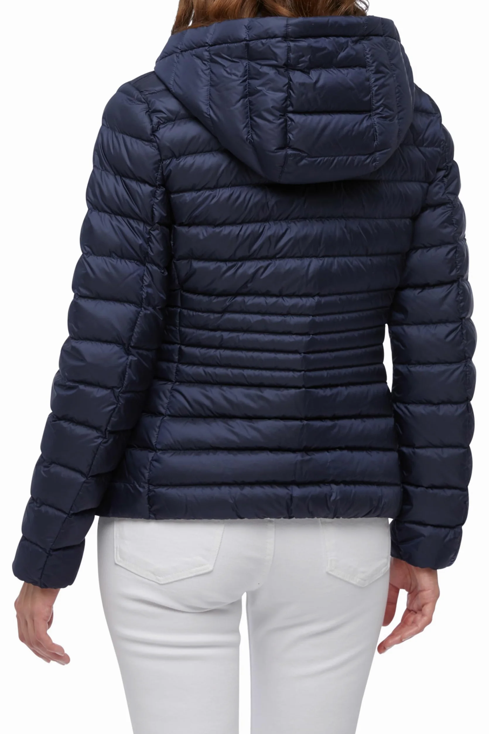 Geox Woman D JAYSEN DOWN Jacket NAVY BLZER_38, granatowy blezer, 32