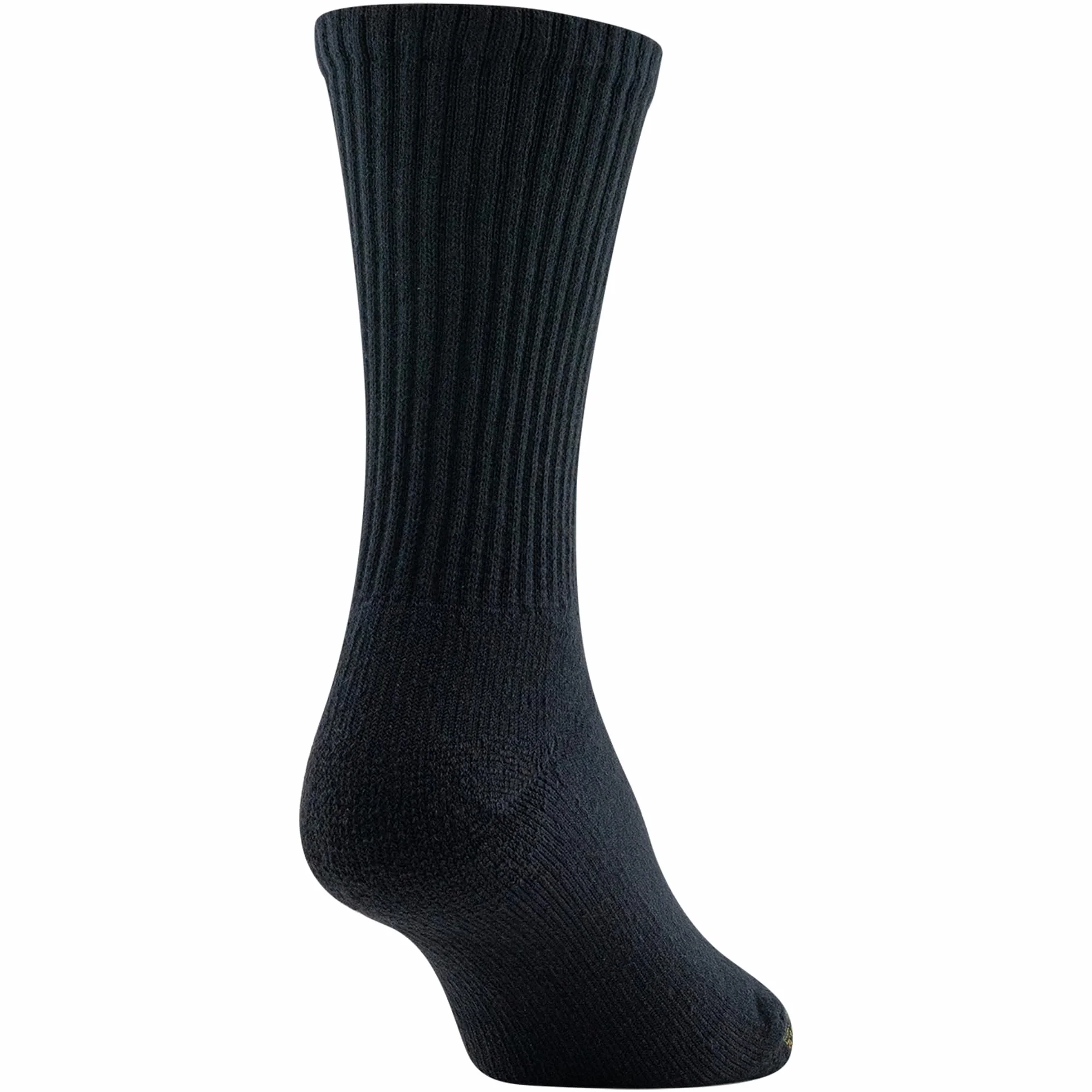 GOLDTOE Skarpety damskie Ultra Tec Crew 3-pak, Czarny, Medium