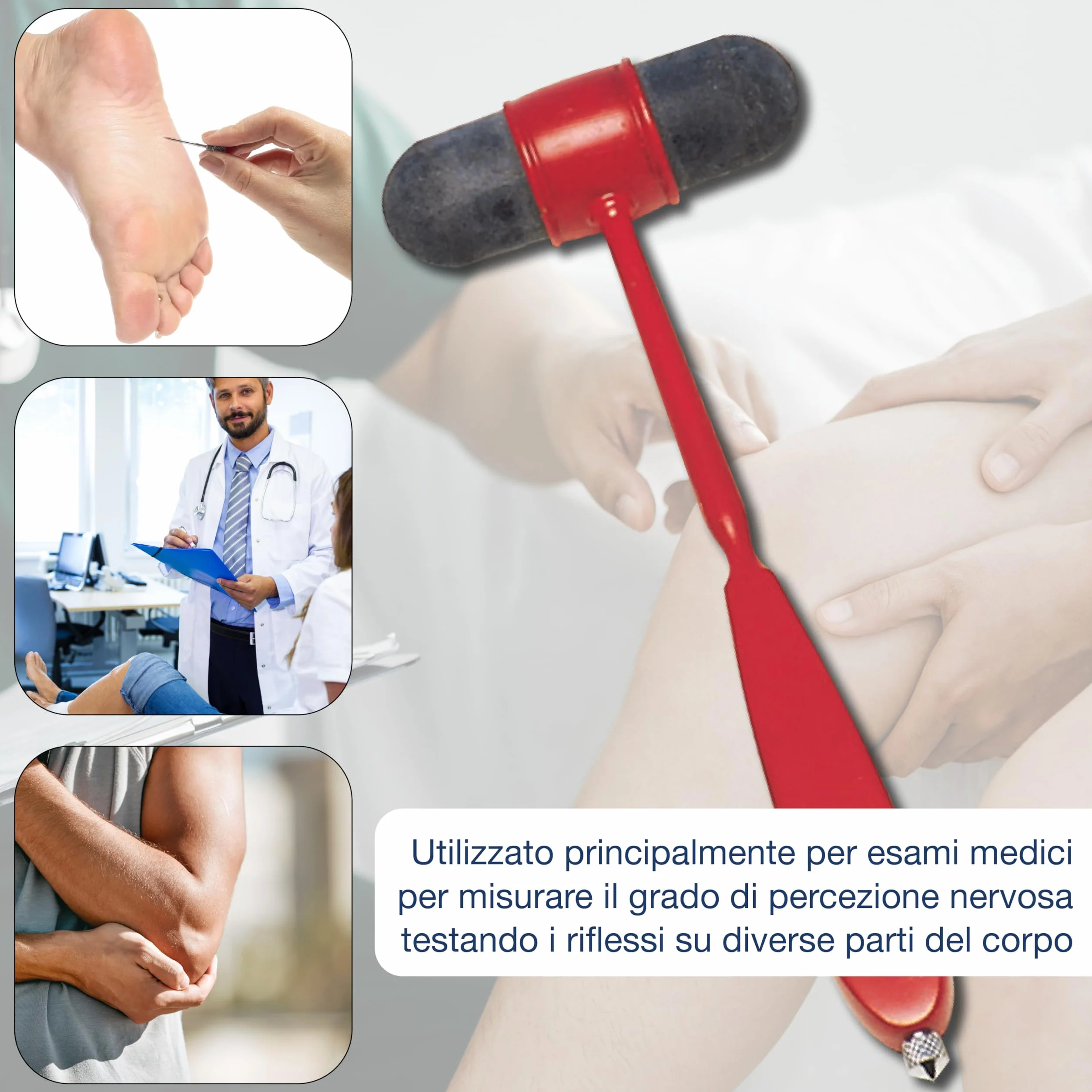 Gima 31255 młotek neurologiczny, kolor Dejerina, 1 sztuka