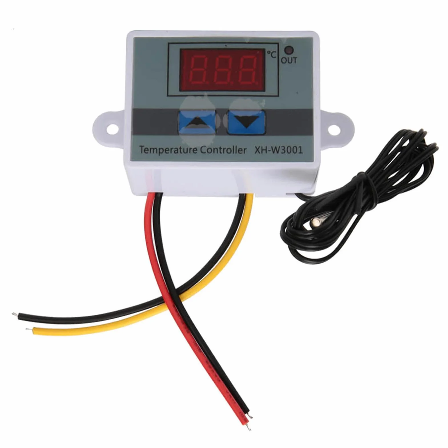 Termostat, XH-W3001 Cyfrowy Regulator Temperatury Przełącznik Termostatu z wodoodporną sondą Czujnika -50°C ~ 110°C(110-220V), Regulatory Temperatury (110-220 V/1500 W)
