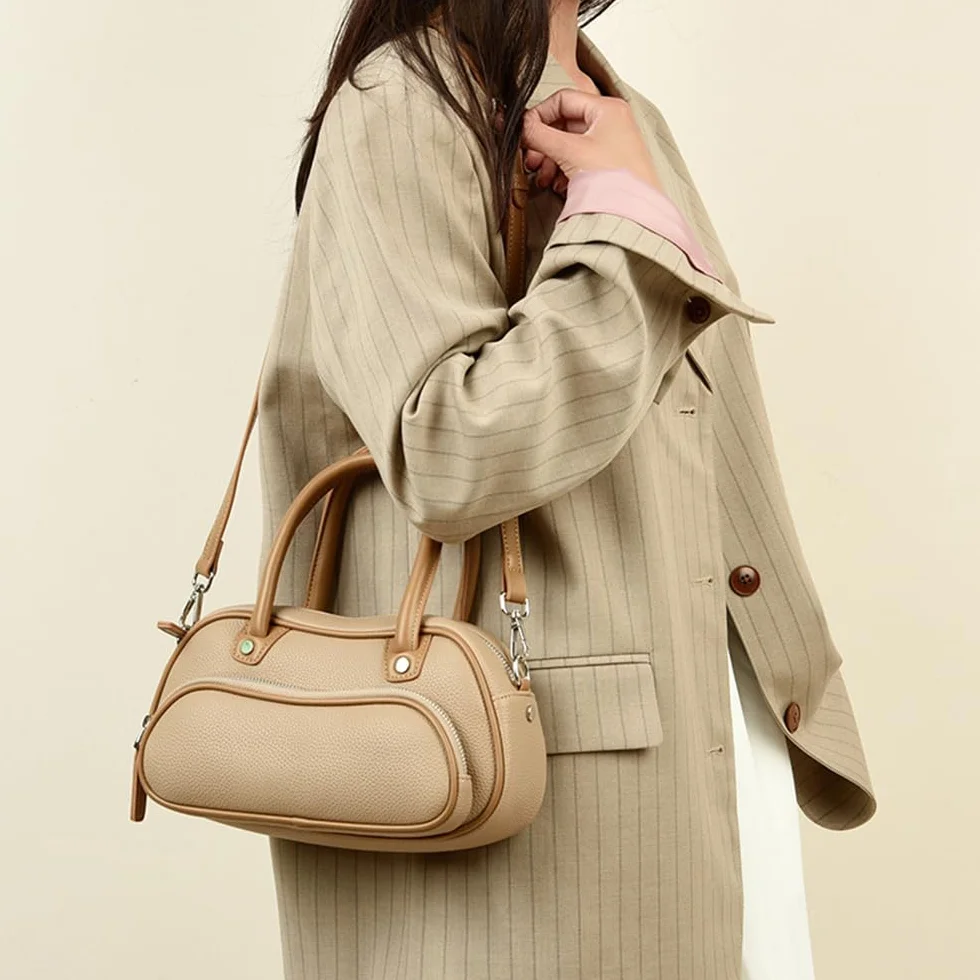 ANNI RIEL Damskie torby crossbody z górnym uchwytem mała torba na ramię damska torba na siodło torebka torebka wegańska skórzana torba na ramię