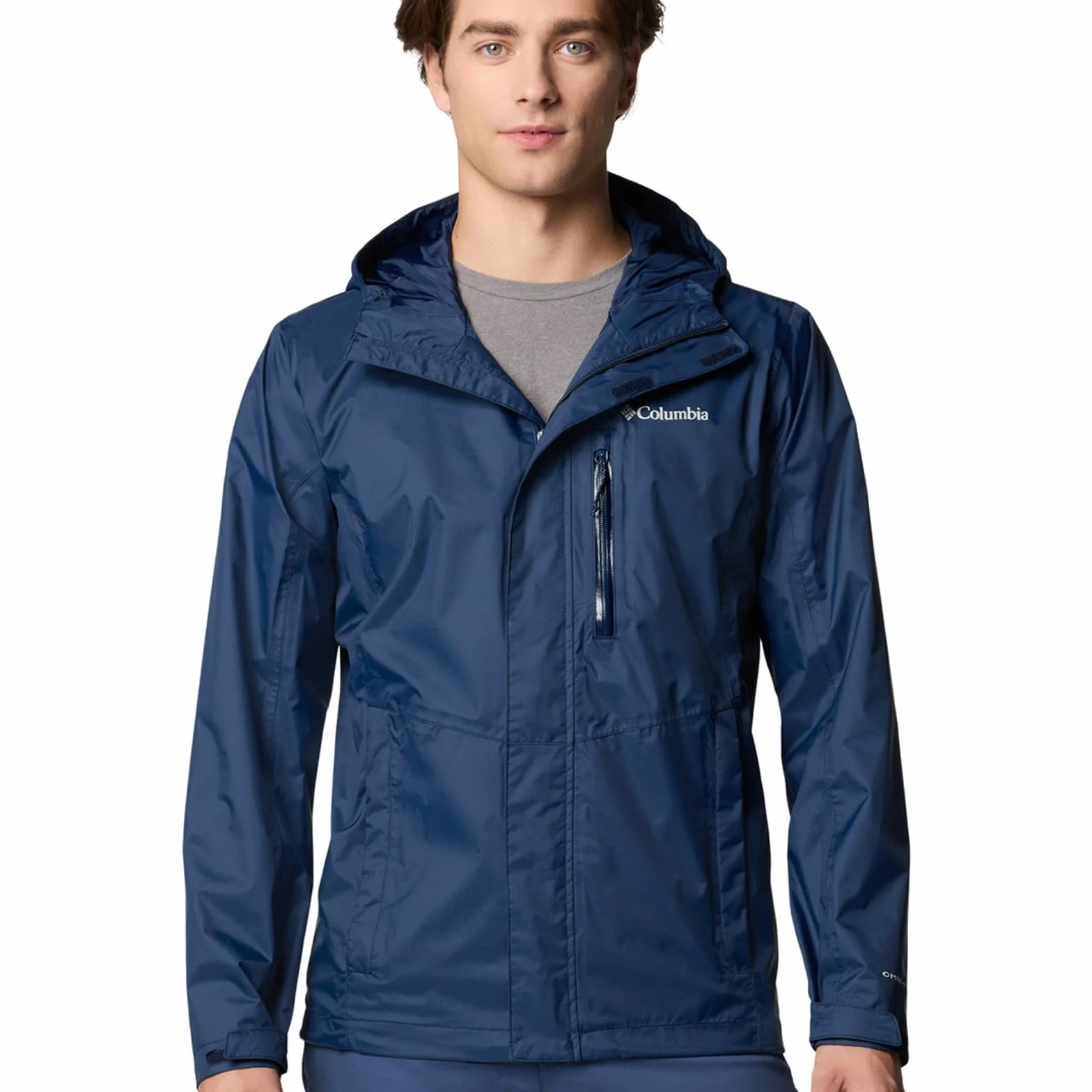 Columbia Męska kurtka Pouring Adventure 3, Collegiate Navy, L