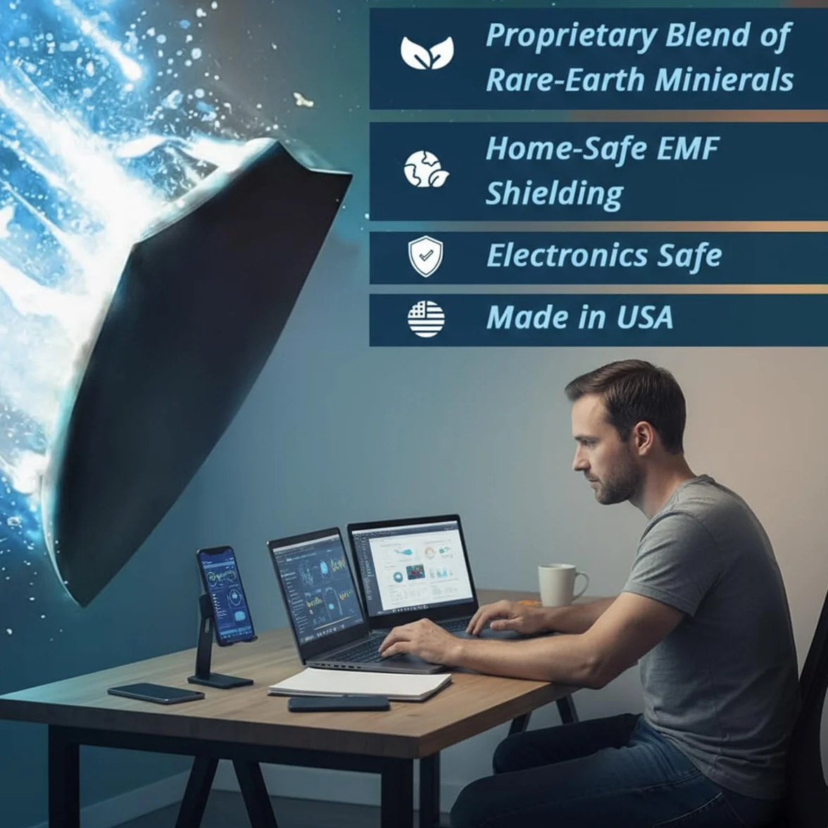 Whole House USB 5G EMF neutralizator do Twojego domu