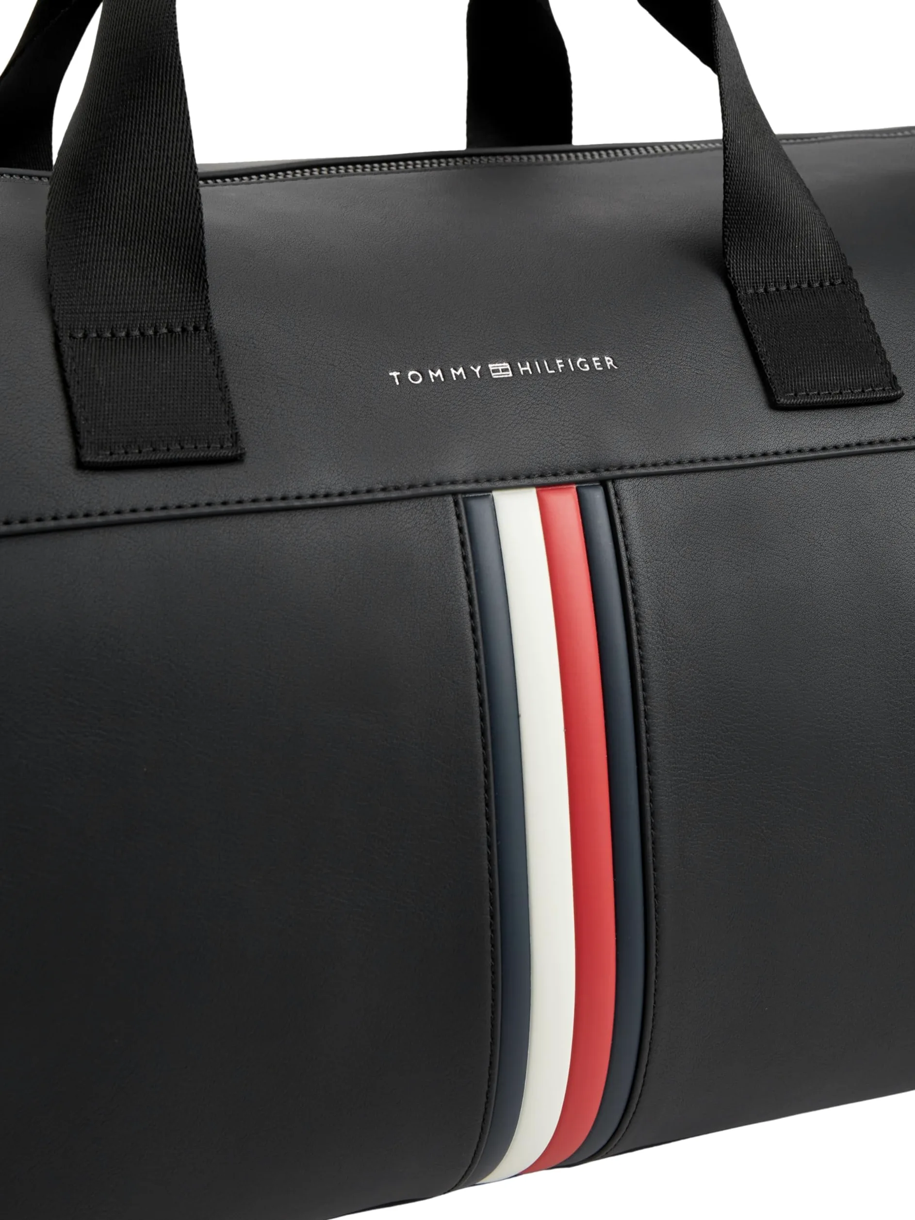 Tommy Hilfiger Męska torba podróżna Th Metro AM0AM14519 Weekender, czarna, jeden rozmiar