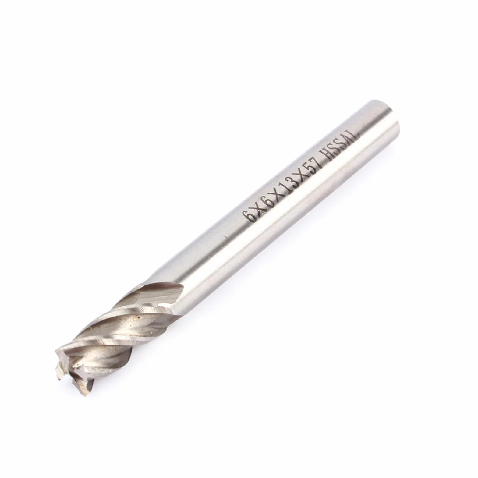 AUNMAS Frez Palcowy HSS Szybkie Narzędzie 4-ostrzowe Frezy 4-12 Mm do Obróbki CNC Stal Aluminiowa