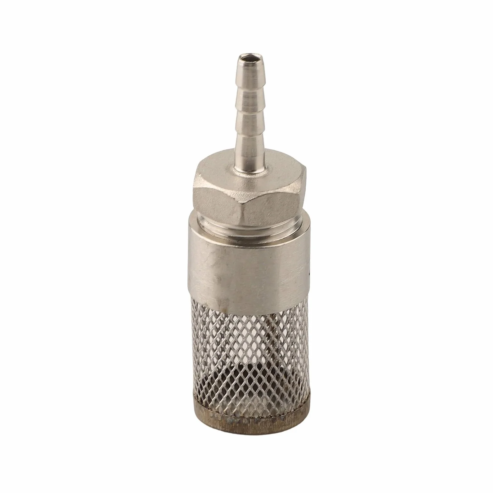 Stal nierdzewna 304 Inline filtr wody sitko siatkowe złącze rurowe złącze wtykowe do systemu pompy paliwa gazowego wiele rozmiarów 6 mm do 18 mm (6 mm)