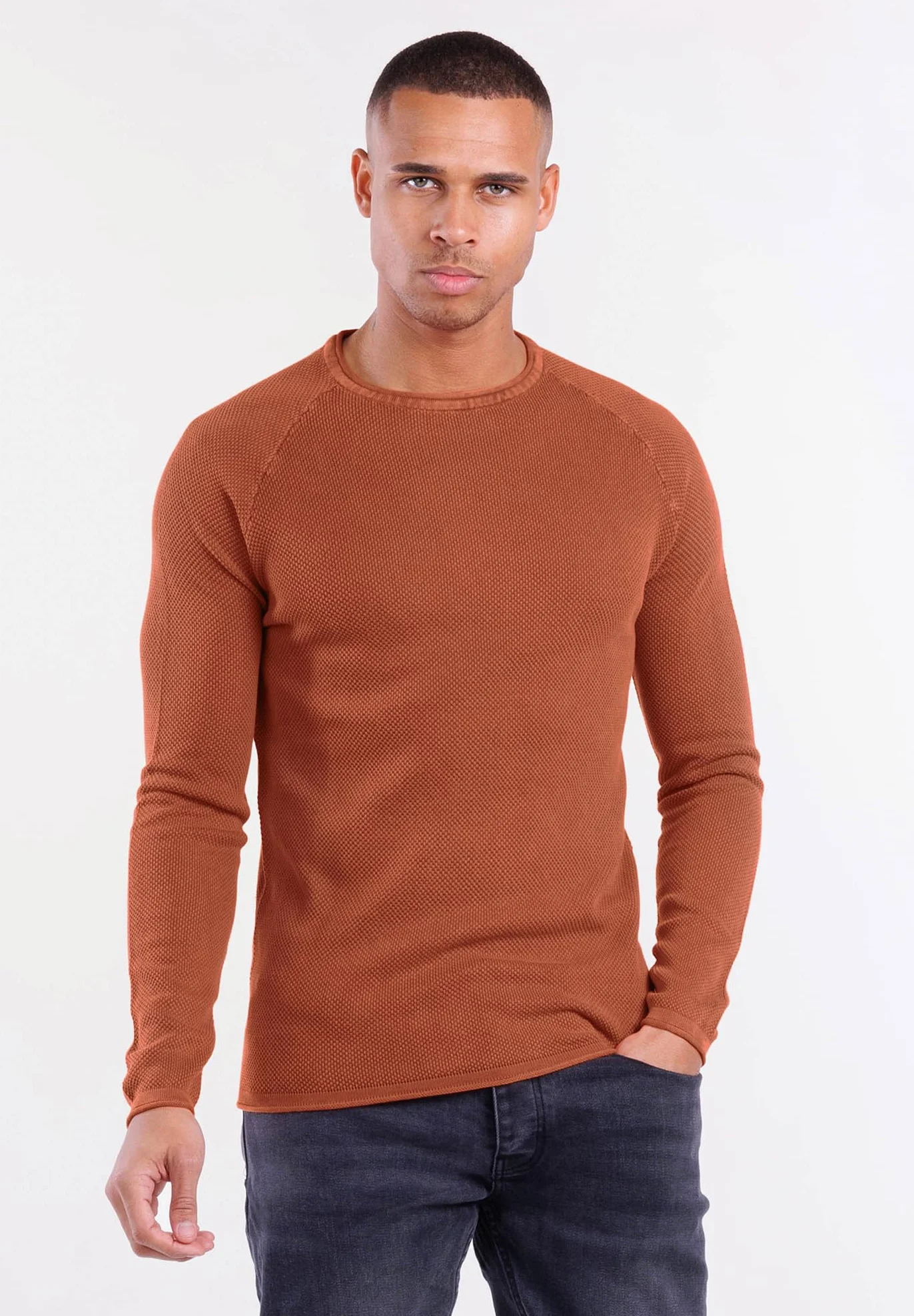 KEY LARGO Sweter pullover Mężczyźni Mst Thomas (1 w zestawie)