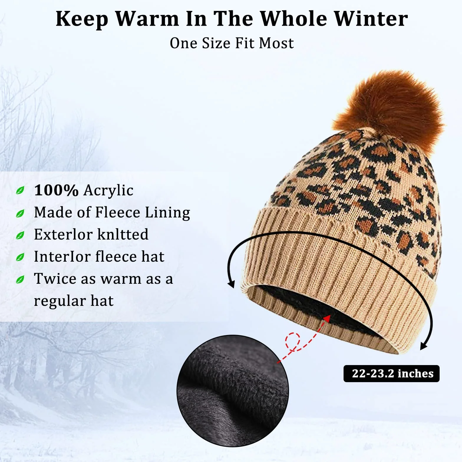 JINDUN Czapka szalik zestaw rękawiczek dla kobiet, zimowy ciepły gruby szalik dzianinowy czapka beanie i rękawiczki zimowe do ekranu dotykowego zestaw dla mężczyzn i kobiet