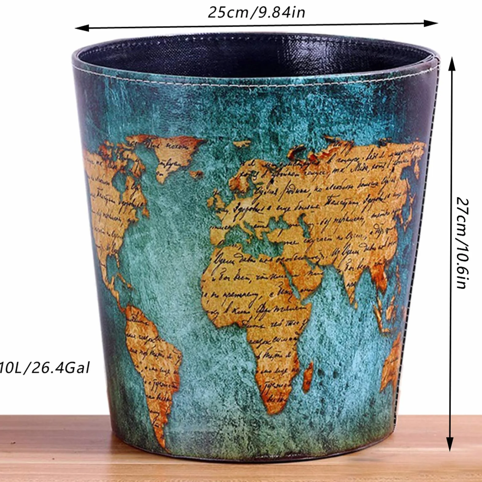 Paper Bins (World Map)