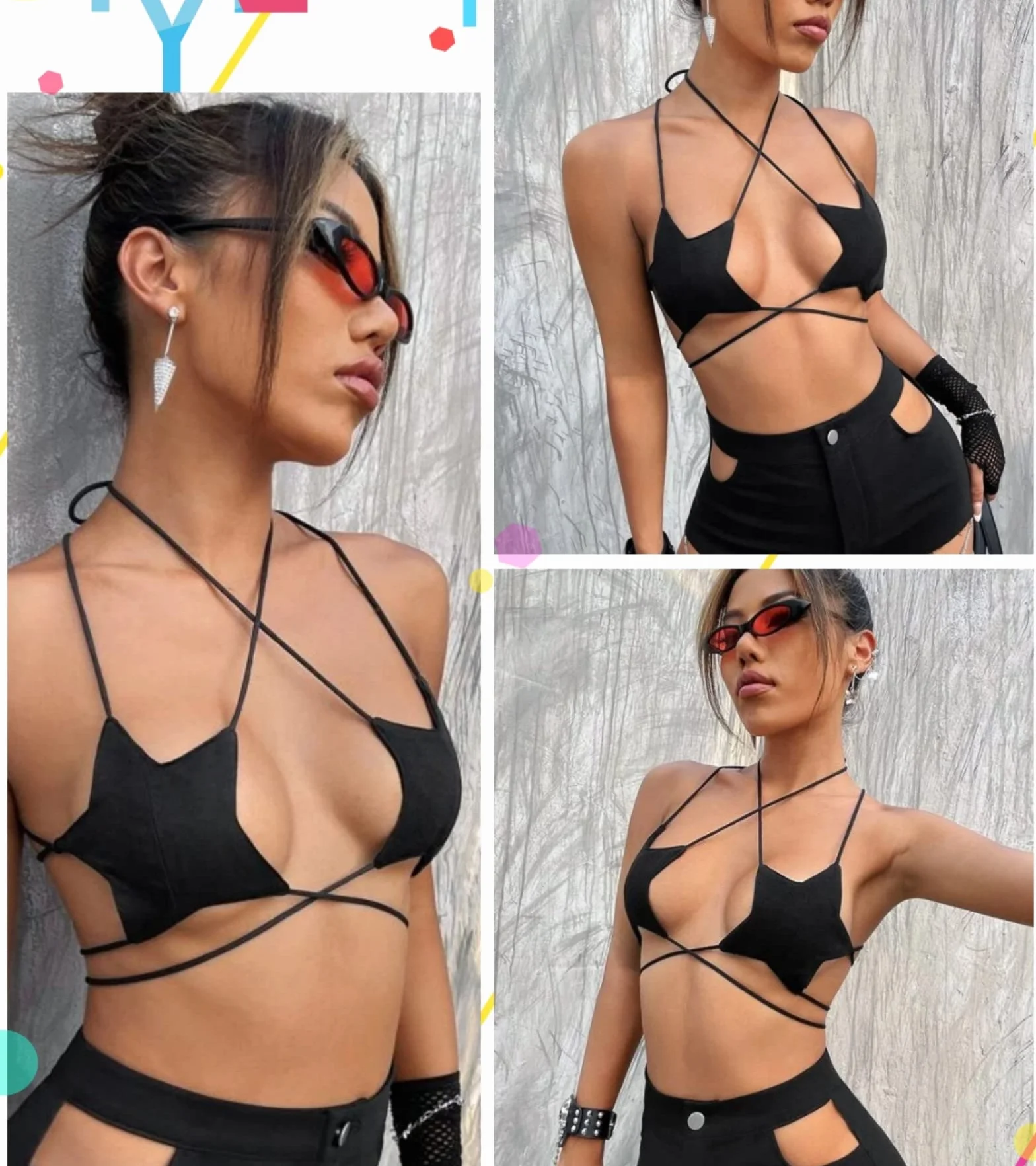 Ella Lust Cami koszula Kobiety 1078a