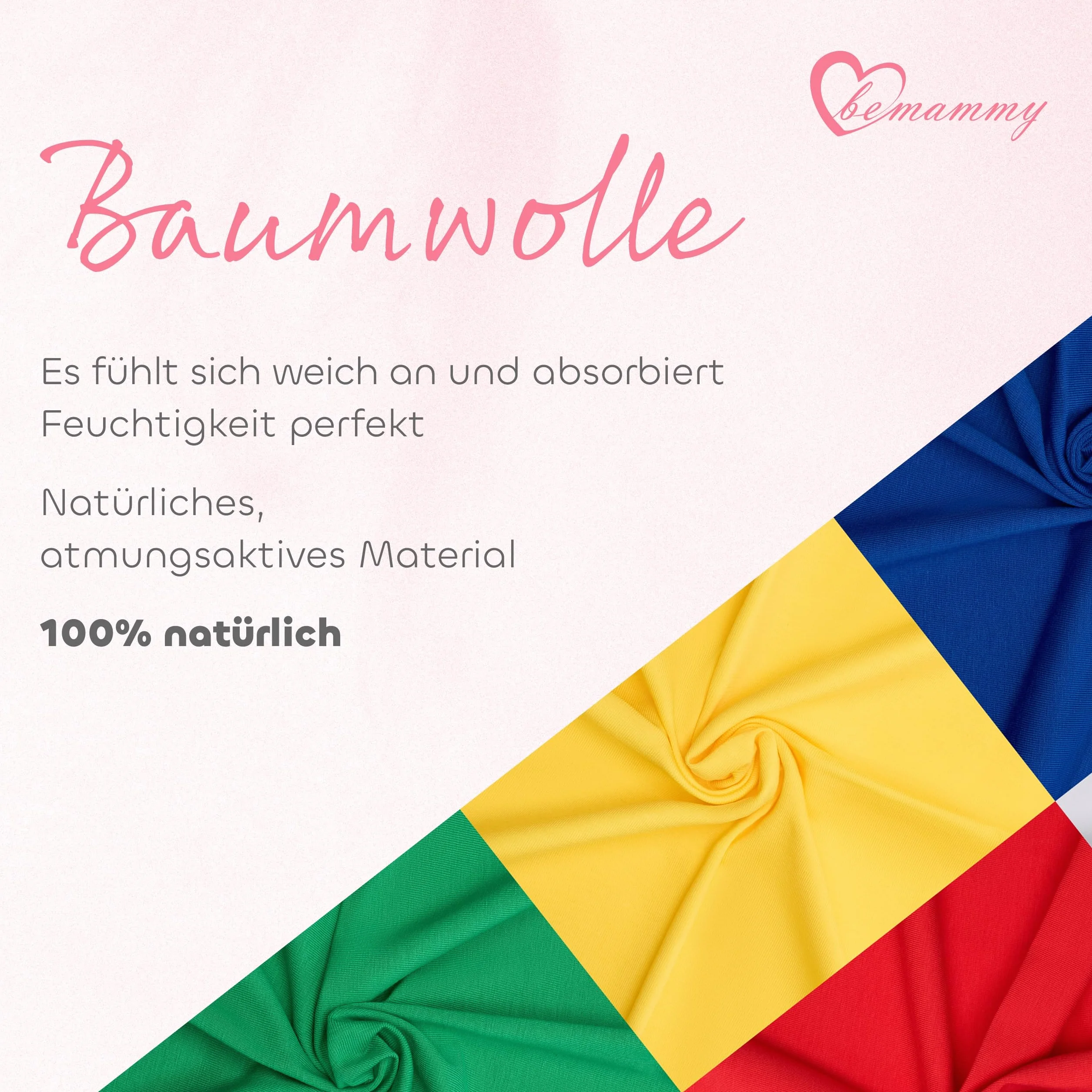 Be Mammy Krótkie Bawełniane Legginsy Ciążowe BE20-228