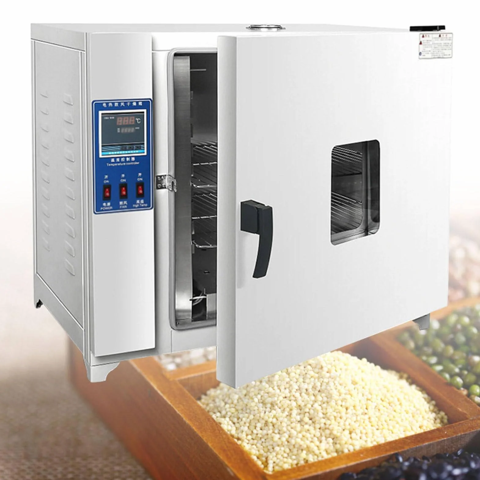 Suszarka pneumatyczna o stałej temperaturze do laboratorium przemysłowego, 800 W/1000 W Suszarka laboratoryjna Suszarka laboratoryjna Suszarka laboratoryjna Konwekcja powietrza wymuszonego 0S