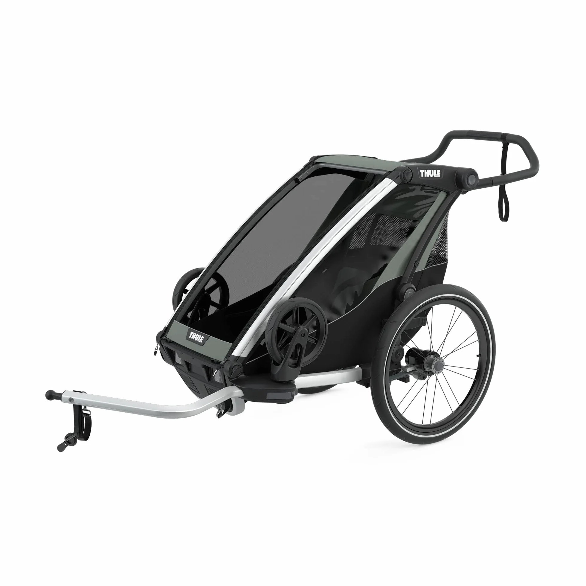 Przyczepka rowerowa THULE Chariot Lite Single kolor Agave