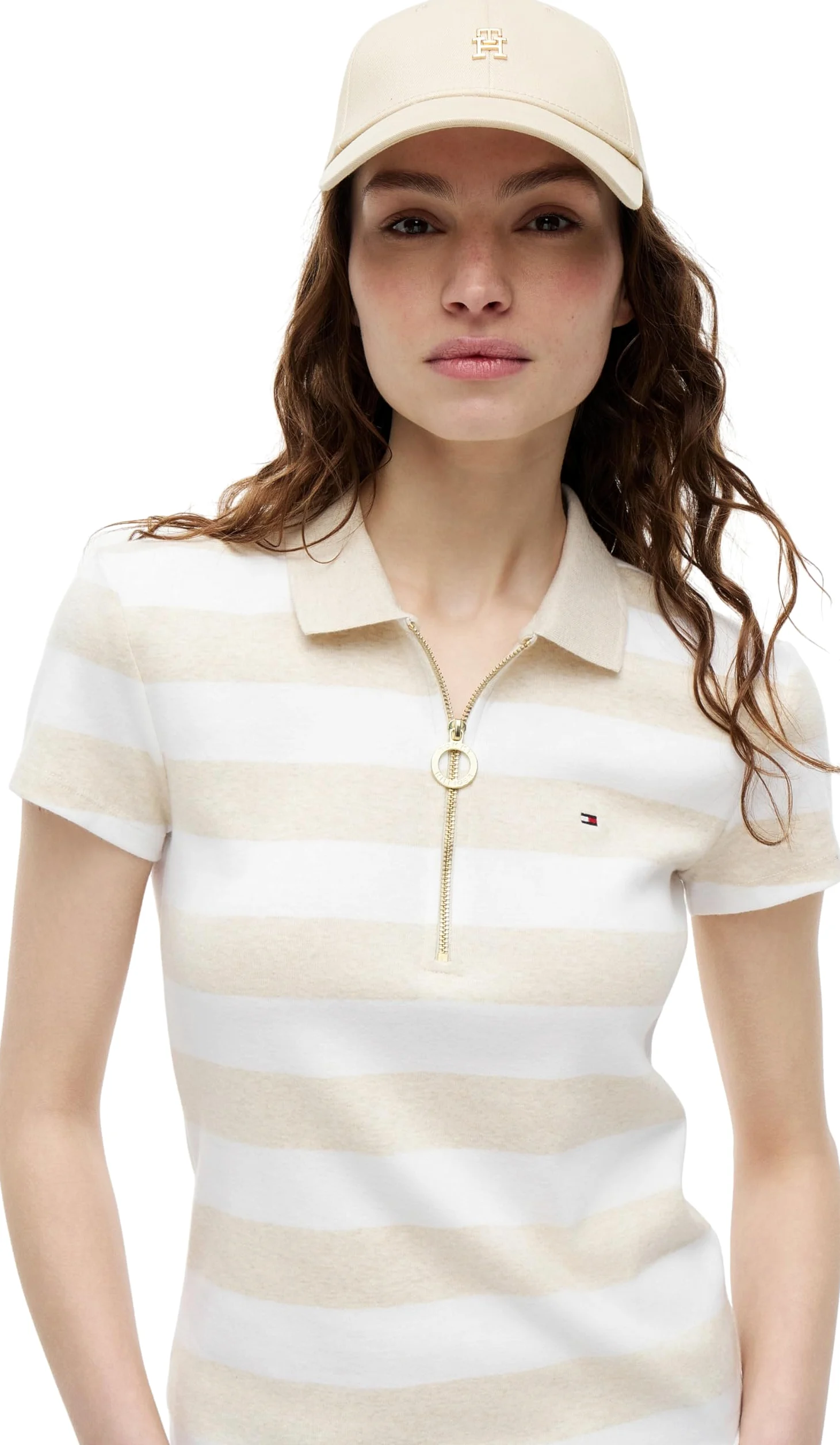 Tommy Hilfiger Damska czapka Elevated Chic AW0AW17631, beżowa, jeden rozmiar, Beżowy (klasyczny beż), Rozmiar uniwersalny