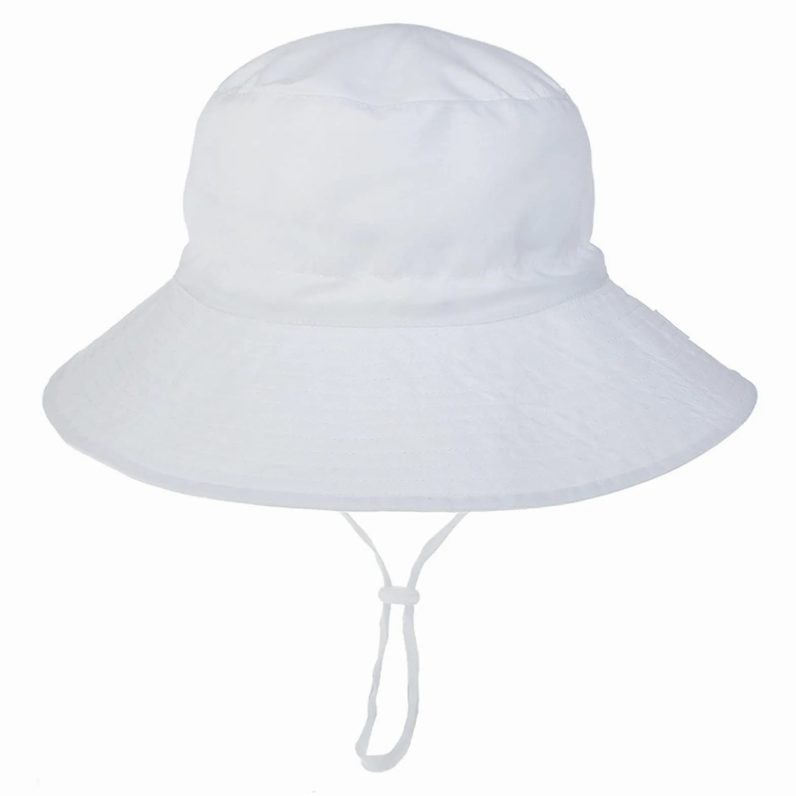 Letnia czapka dziecięca, letnia czapka przeciwsłoneczna dla dzieci Chłopięca czapka dziecięca Panama Unisex Beach Girls Kapelusze wiadro Cartoon Czapki dla niemowląt Ochrona UV (biały M)