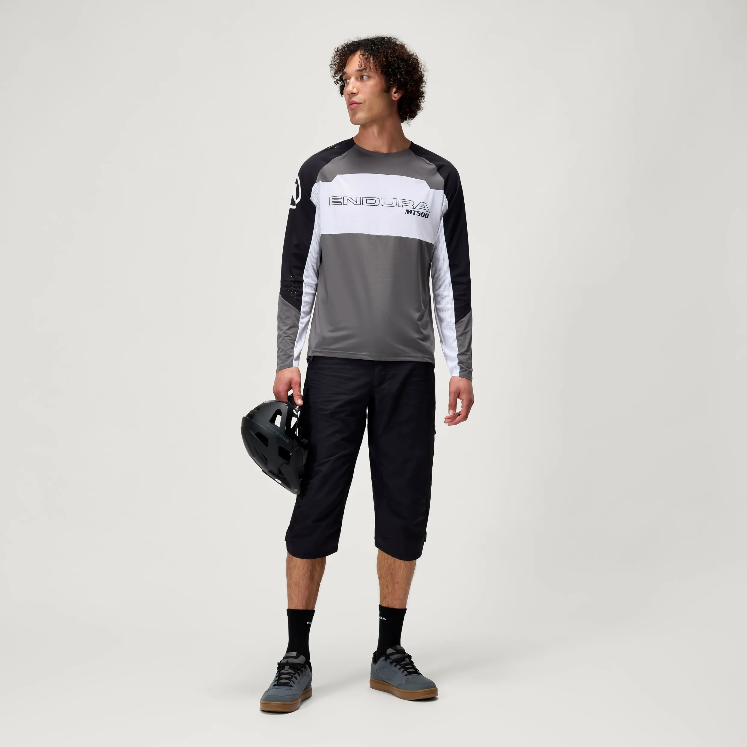 Endura Hummvee Mountain Bike Baggy Cycling 3/4 Short With Liner - Nowoczesny Mężczyźni