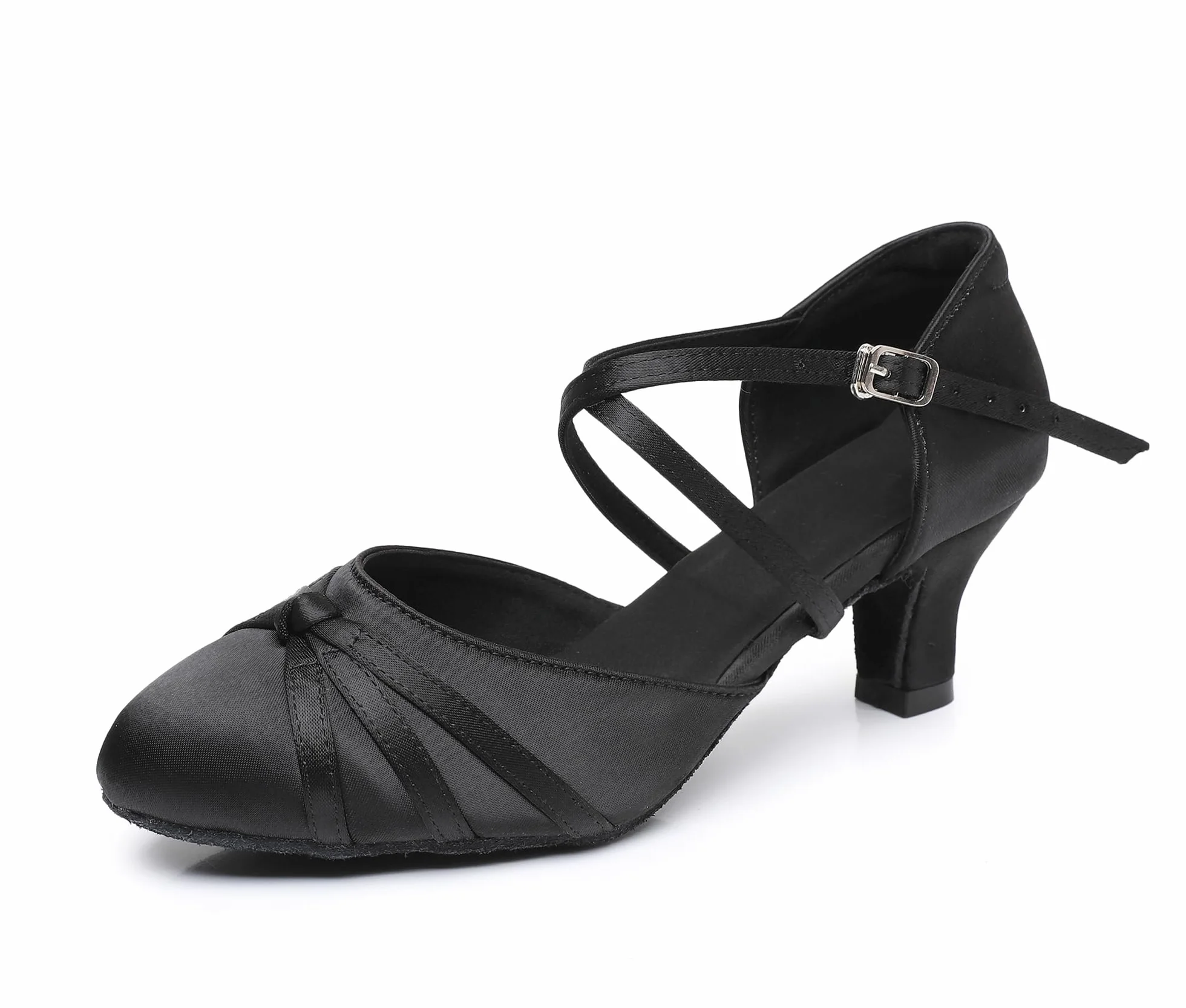 Damskie buty do tańca latynoskiego salsa tango walc obcas 5/7 cm