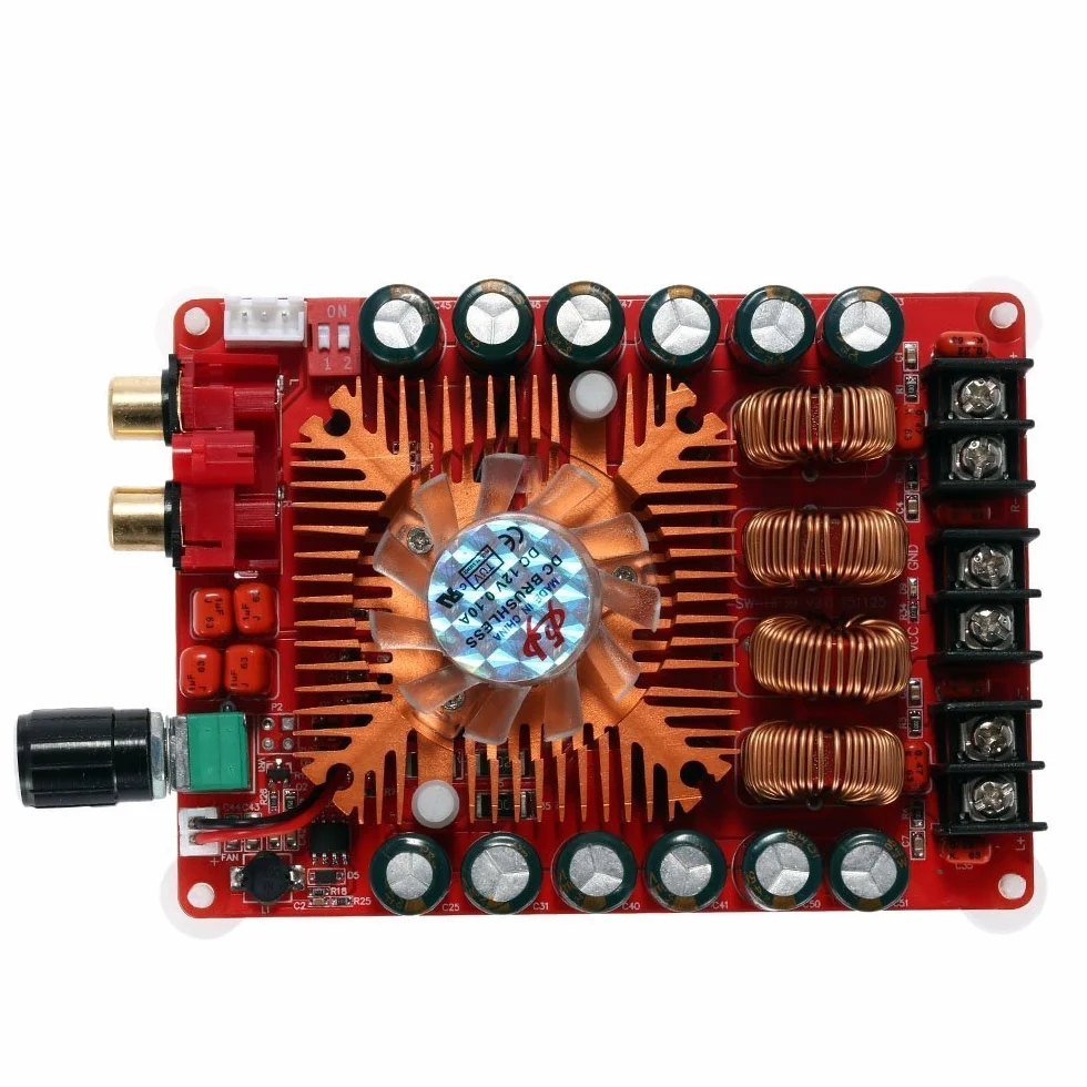 DollaTek TDA7498E 2 x 160 W dwukana?owa p?yta wzmacniacza audio, obs?uga trybu BTL 1 x 220 W, jednokana?owy, cyfrowy modu? wzmacniacza mocy stereo DC 24 V do samochodu, pojazdu, g?o?nika
